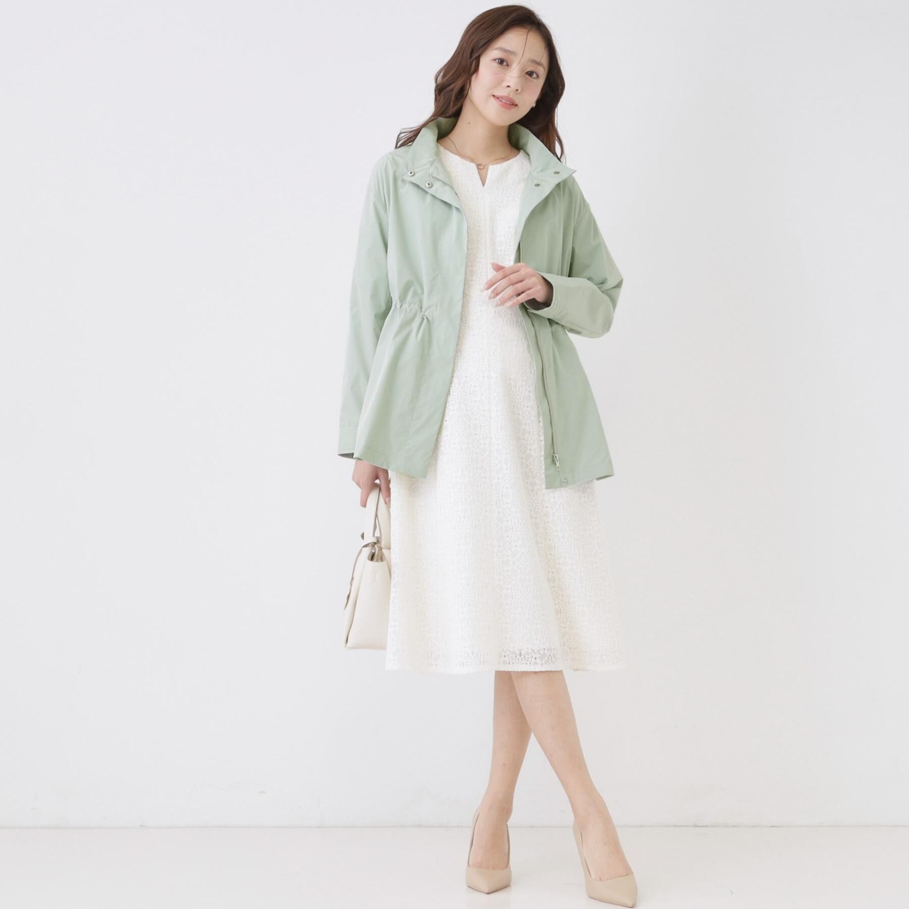 COUP DE CHANCE「【手洗い可／日本製／360&deg;シリーズ】ラッセルレースワンピース」|ワンピース|