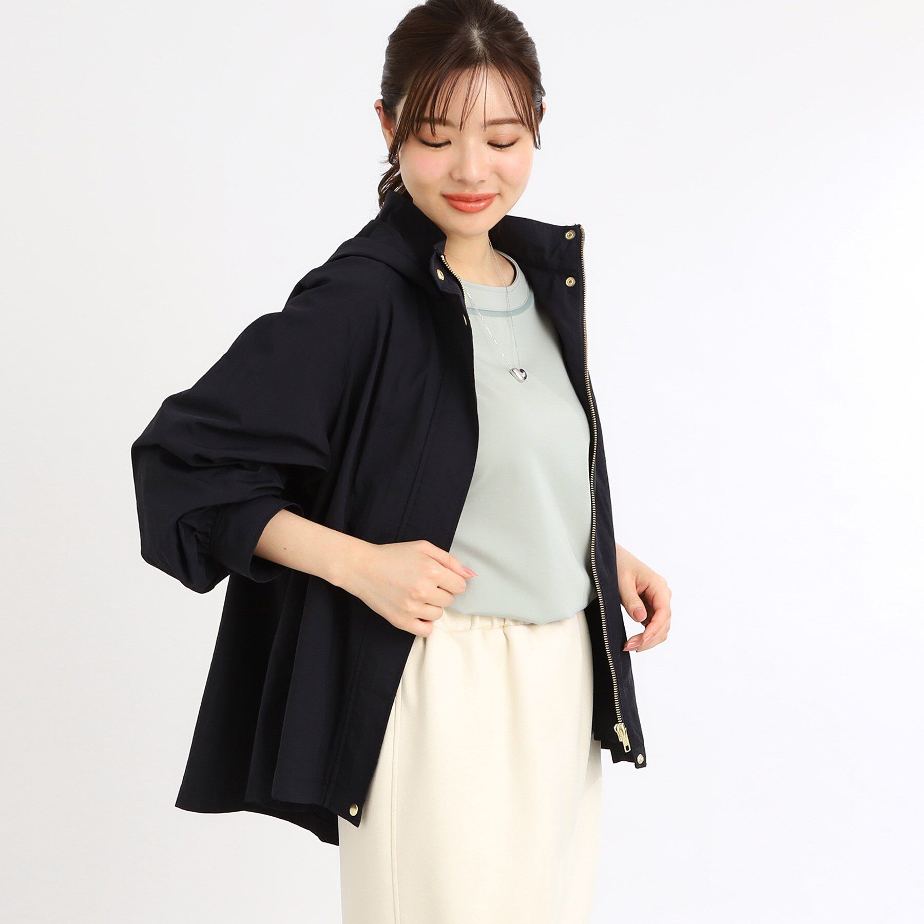 Reflect「フーデッドライティブルゾン」|ブルゾン・スタジャン|