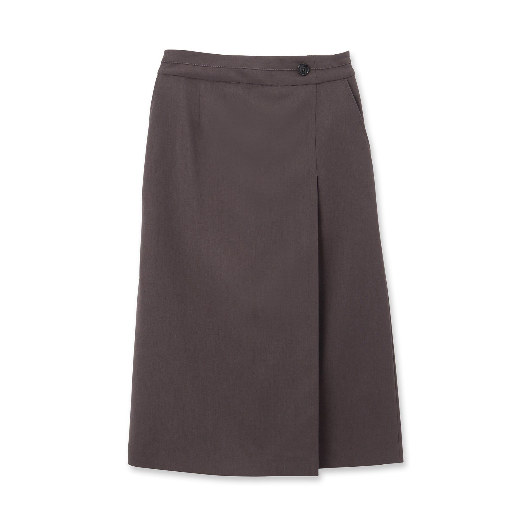 Reflect「【UVカット／洗える／セットアップ可】ラップ風ナロースカート」|スカート|