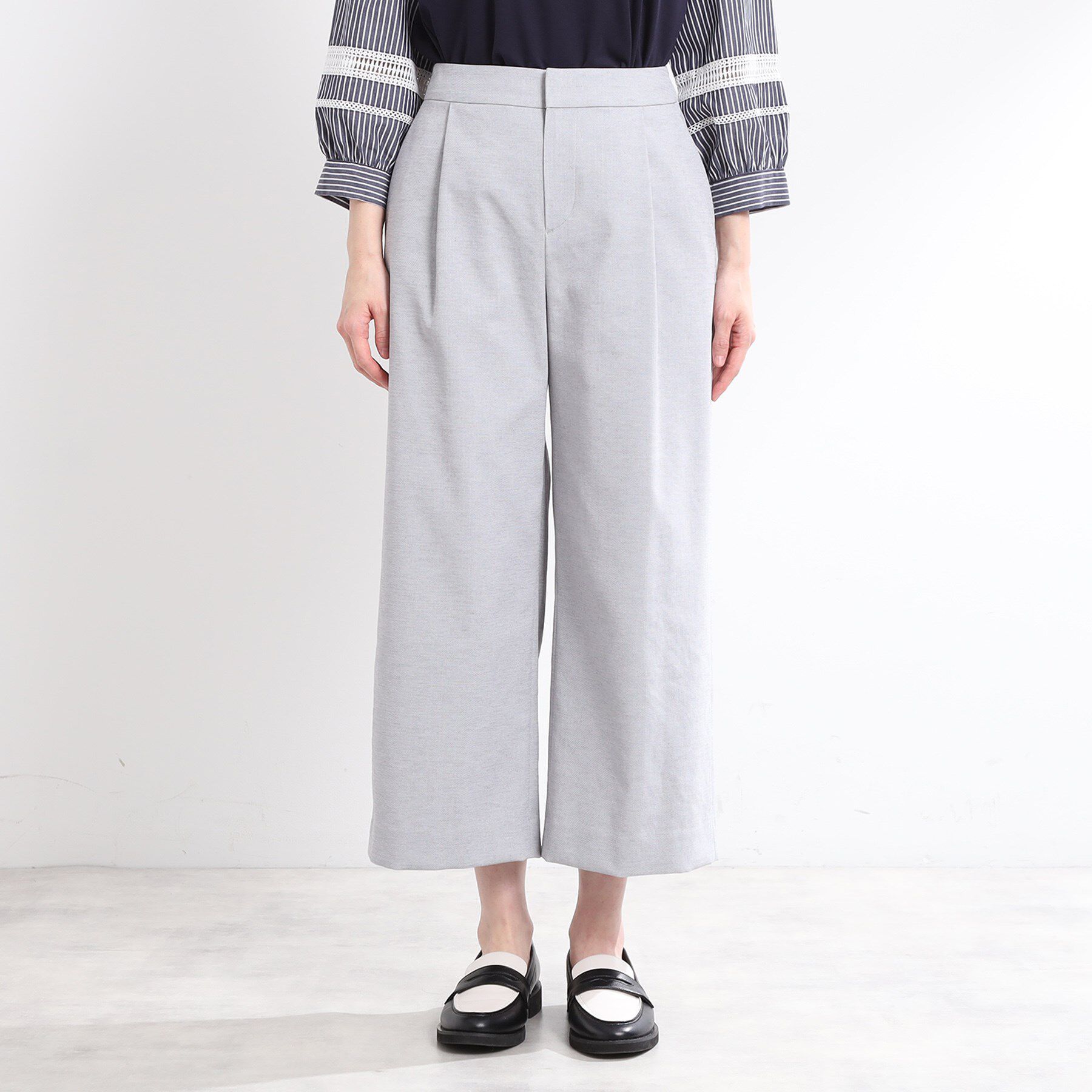 Reflect「【E‐QUALITY／手洗い可】ワイドクロップドパンツ」|その他|