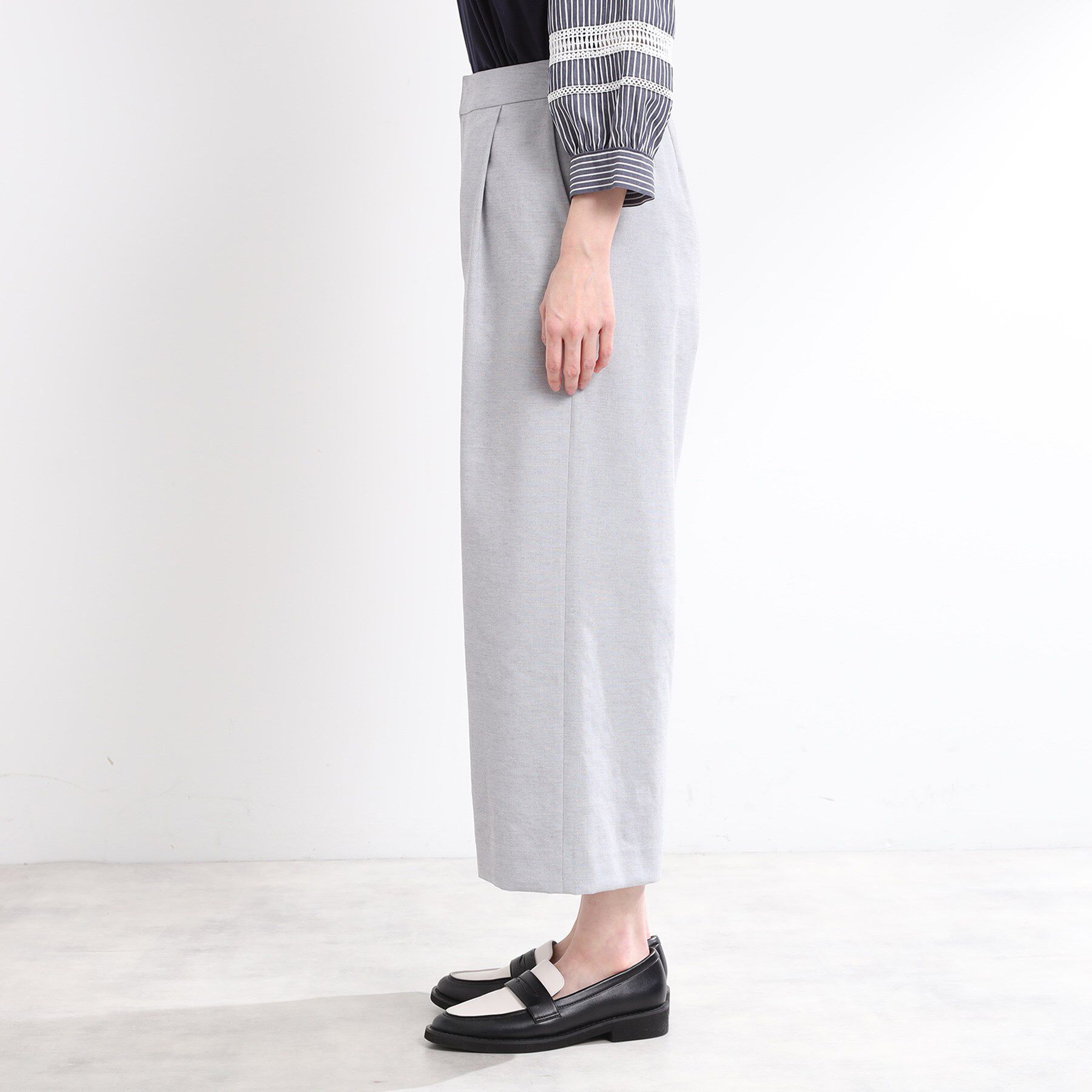Reflect「【E‐QUALITY／手洗い可】ワイドクロップドパンツ」|その他|