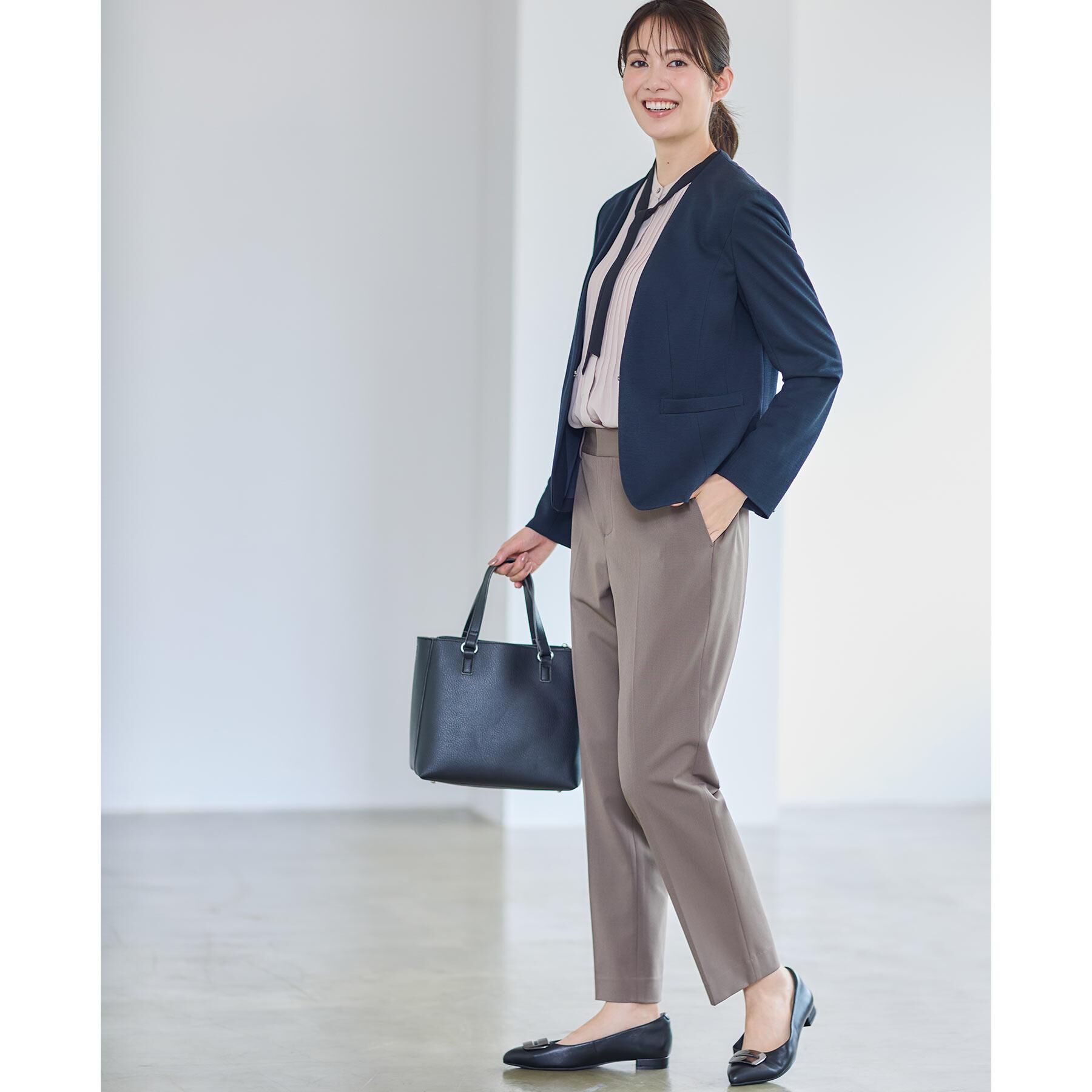 Reflect「【高身長さんに嬉しい長め丈追加！／私のパンツ／すっきり見え◎】テーパードパンツ」|その他|