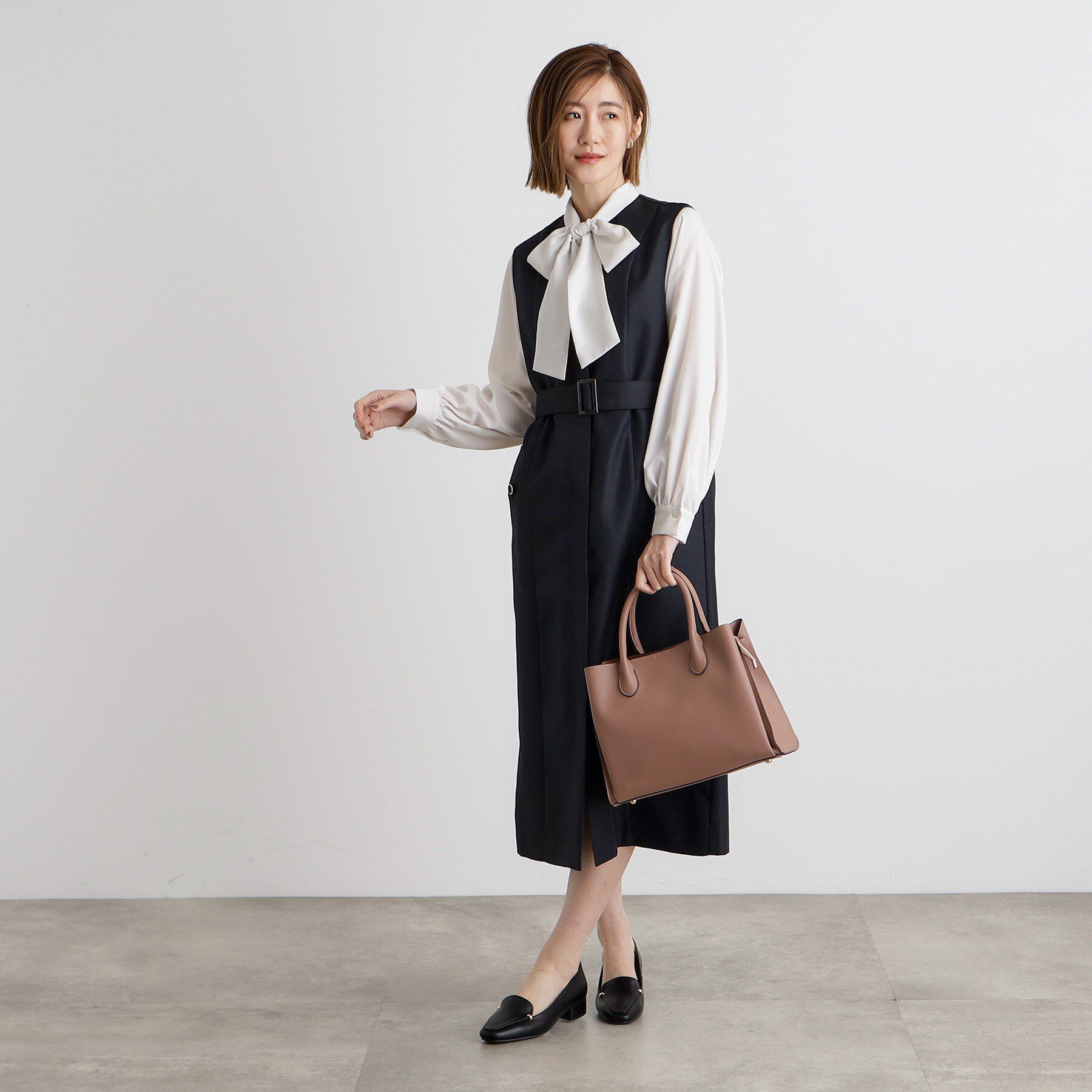 grove「【人間工学】中仕切り2WAYトート【入卒対応可】」|ショルダー・メッセンジャー|