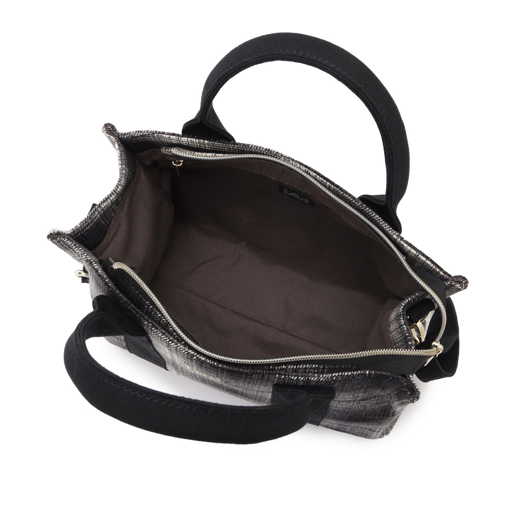 grove「【Lee別注】スクエア2WAYチェックトート」|トートバッグ|