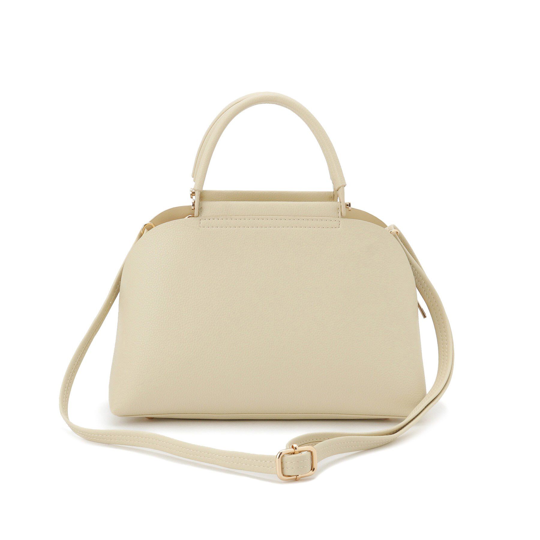 grove「【ハレの日にもデイリーにも】バーハンドルラウンド2WAYトート」|ハンドバッグ|