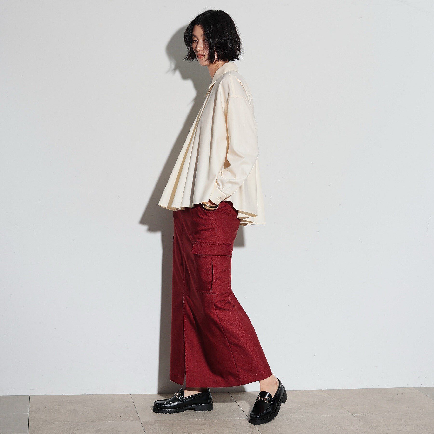 GALLEST「カーゴナロースカート」|スカート|