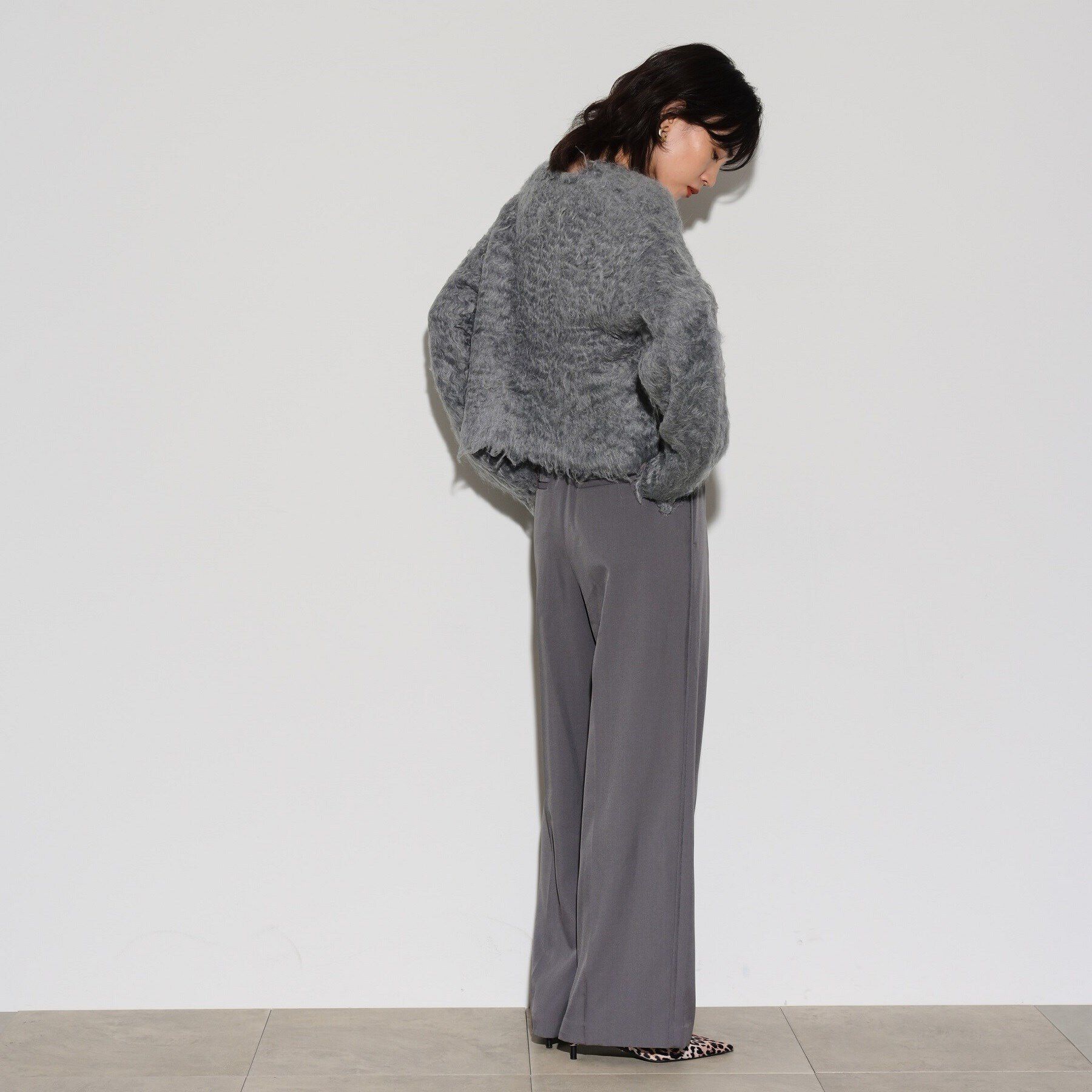 GALLEST「【ラシック＆WEB限定】Vネックシャギーニット」|ニット・セーター|