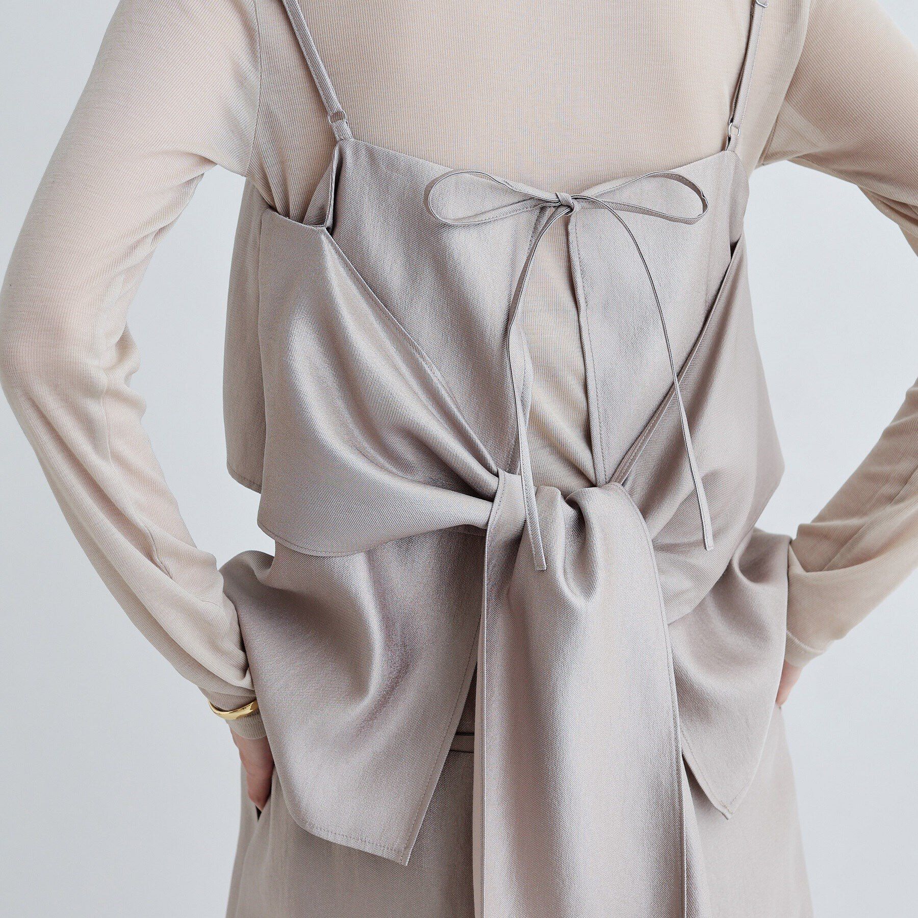 GALLEST「バックリボンキャミトップス」|キャミソール|