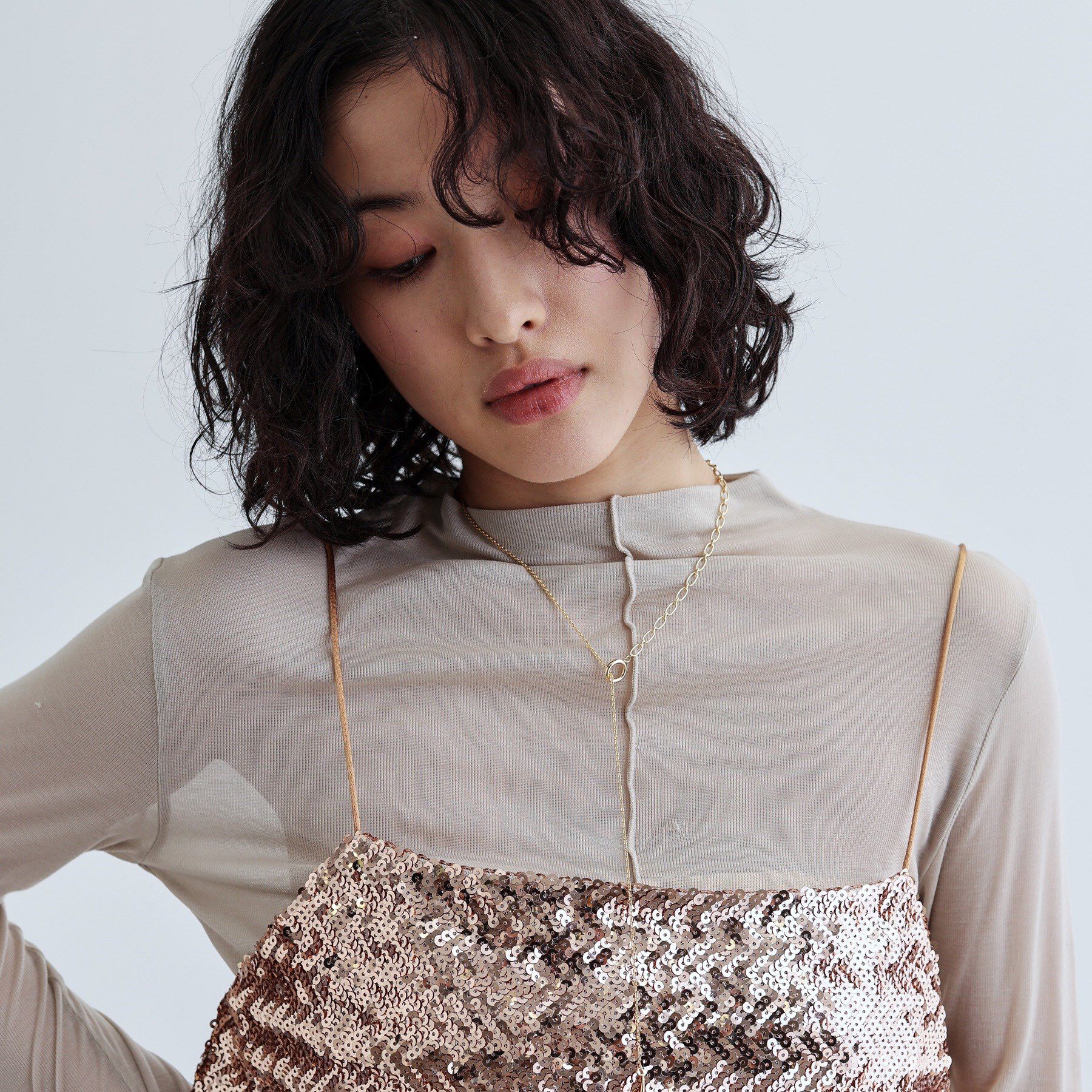 GALLEST「ラリエットチェーンネックレス」|ネックレス|