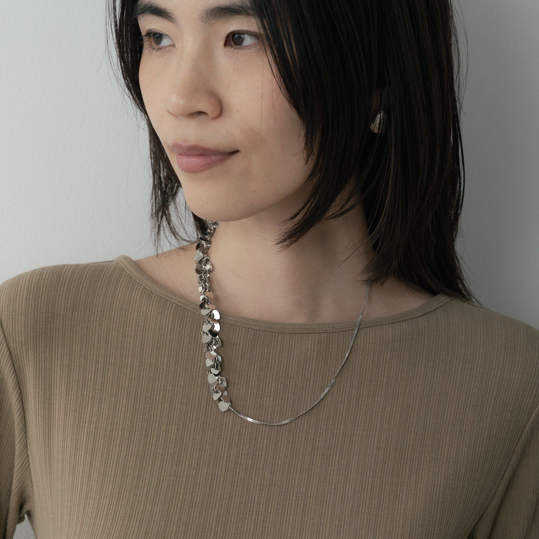 GALLEST「メタリックショートネックレス」|ネックレス|