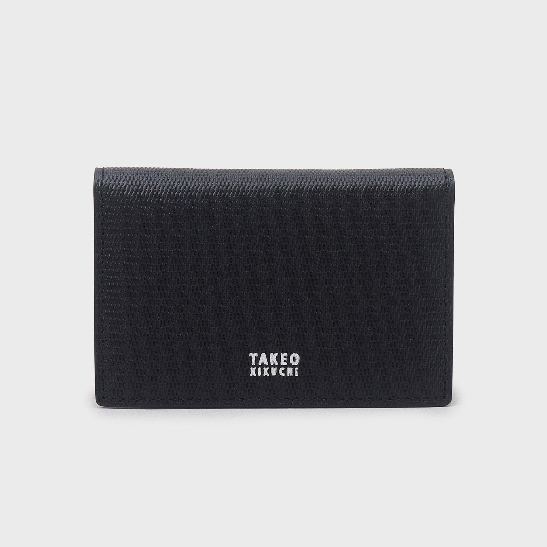 TAKEO KIKUCHI「【ソフト＆ナチュラル】ミニメッシュ レザー 名刺入れ」|名刺入れ・カードケース|