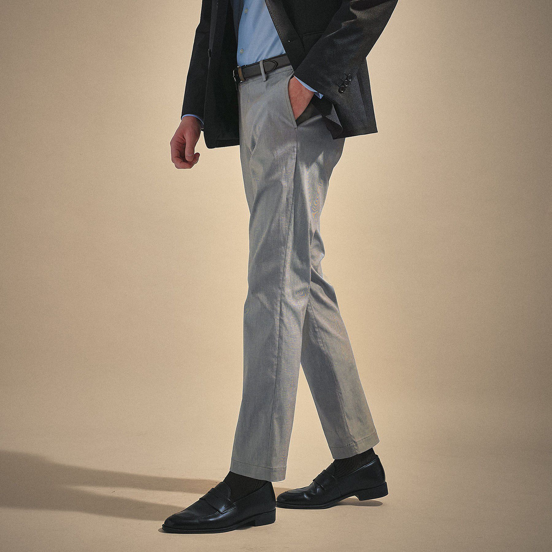 TAKEO KIKUCHI「【ON／OFF兼用】サイドゴアウエスト オールシーズン ストレートパンツ」|その他|