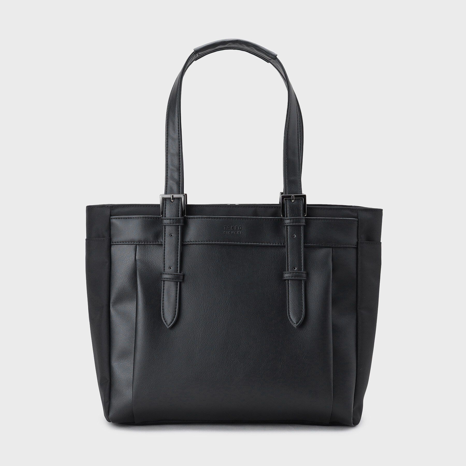 TAKEO KIKUCHI「【Mono Max掲載】CORDLEY（R）スマートブリーフトートバッグ」|トートバッグ|ブラック(019)