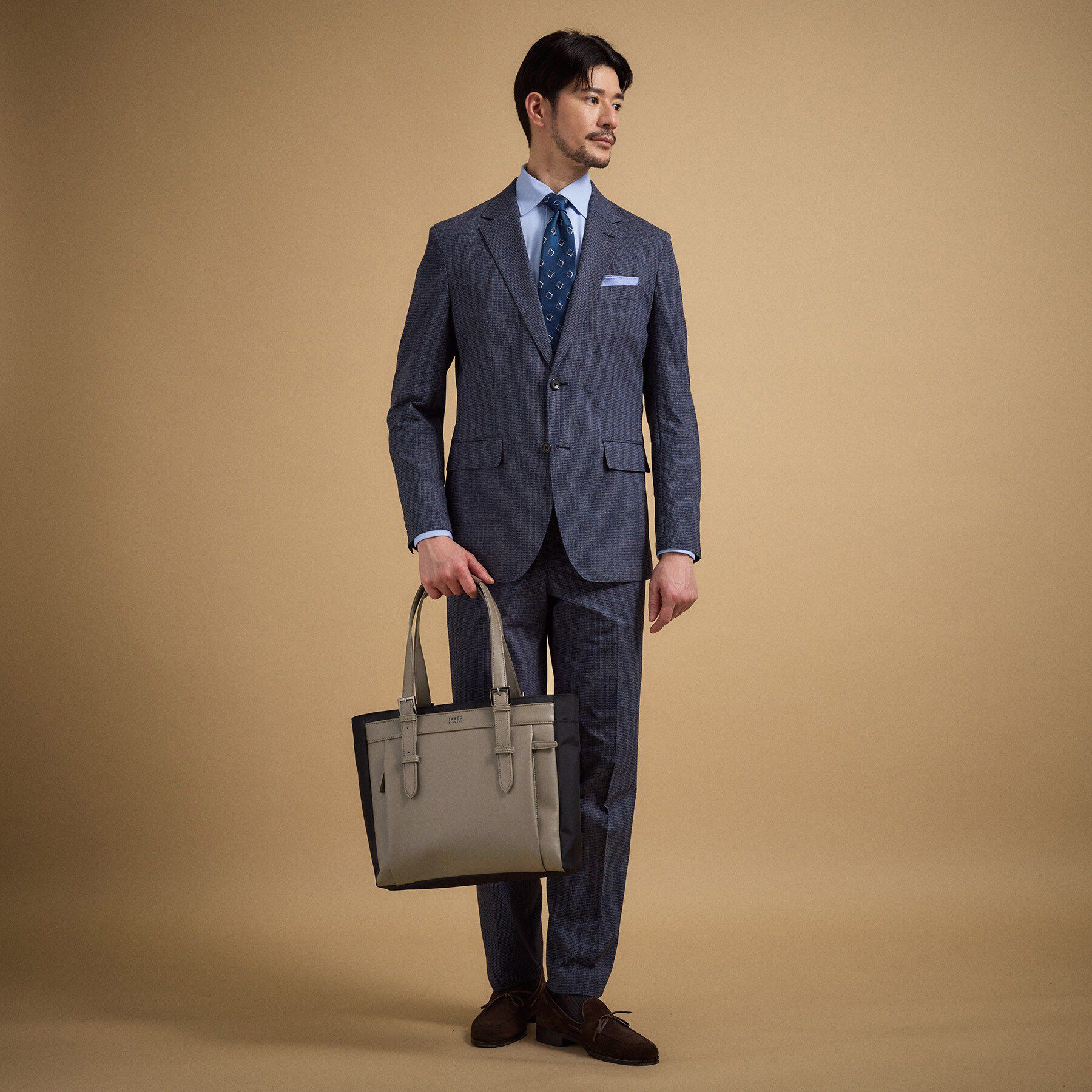 TAKEO KIKUCHI「【Mono Max掲載】CORDLEY（R）スマートブリーフトートバッグ」|トートバッグ|