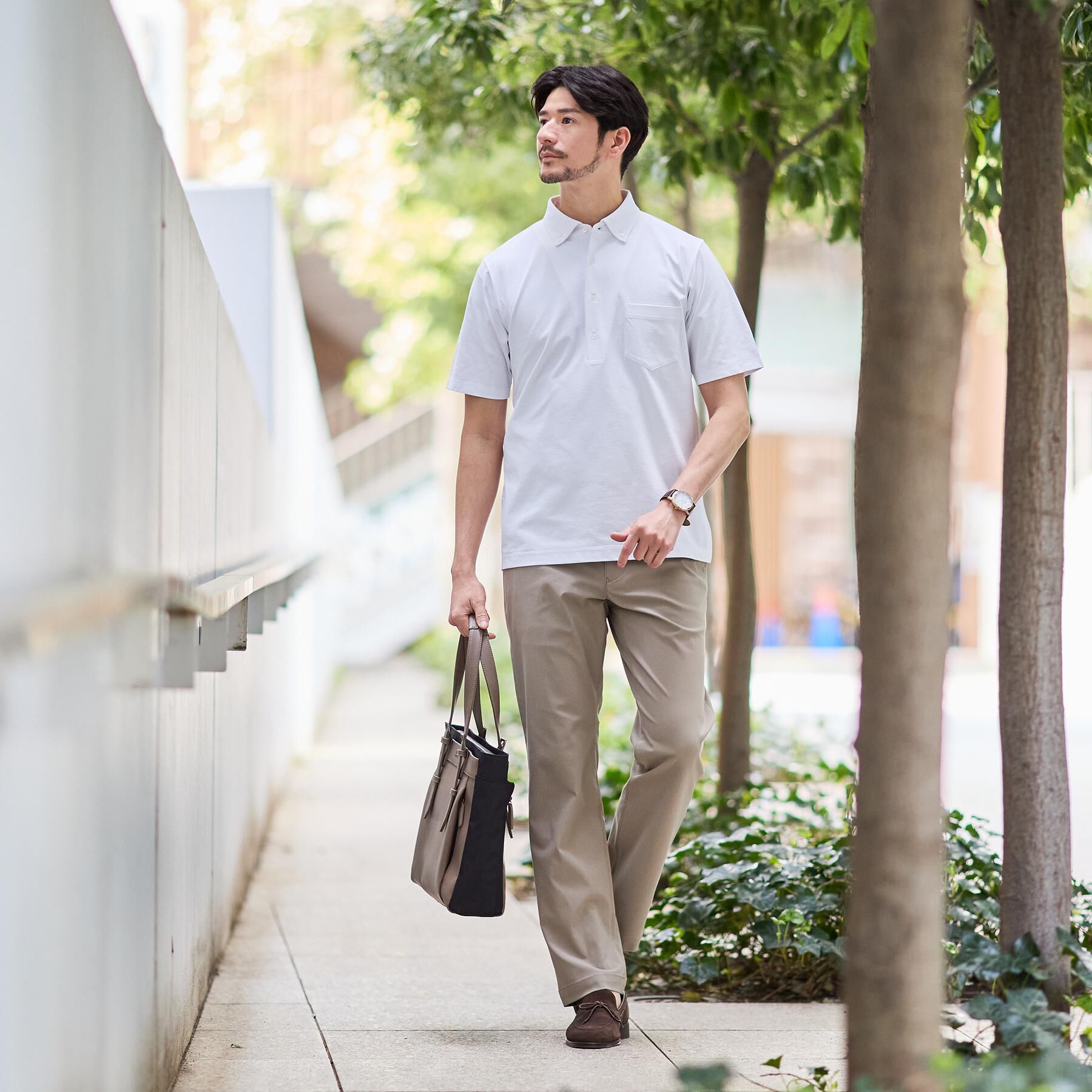 TAKEO KIKUCHI「【Mono Max掲載】CORDLEY（R）スマートブリーフトートバッグ」|トートバッグ|