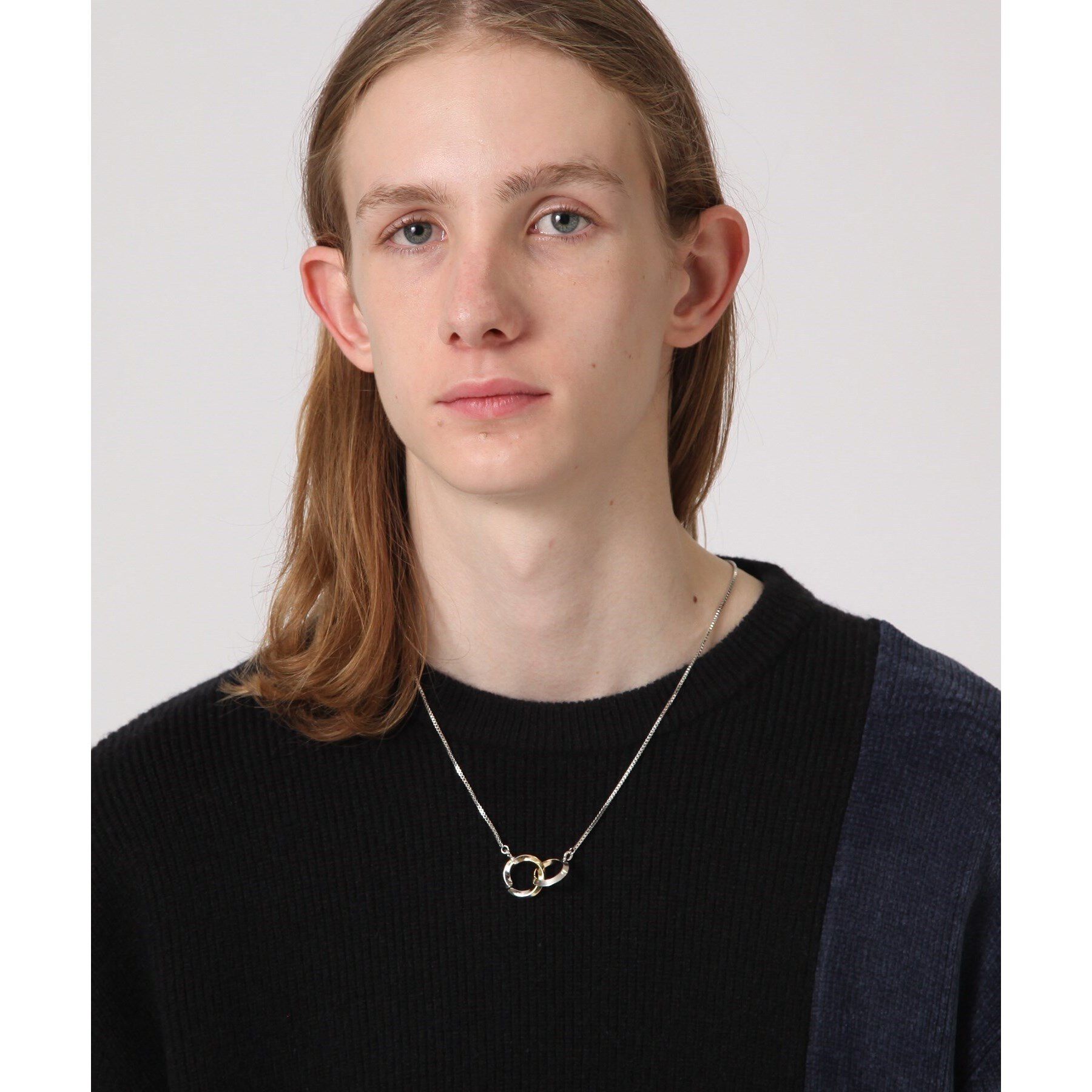 tk.TAKEO KIKUCHI「ダブルリングネックレス」|ネックレス|