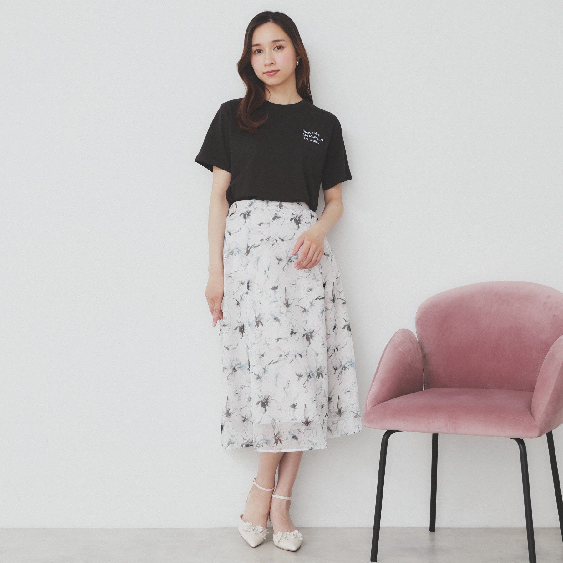 index「ロゴ刺繍Tシャツ【UV/接触冷感/洗濯機洗い可】」|Tシャツ・カットソー|