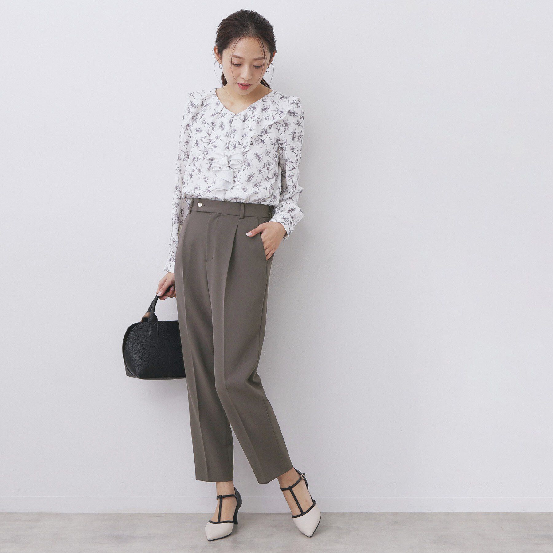 index「ストレッチテーパードパンツ/セットアップ可【洗濯機OK/防シワ/イージーアイロン】」|その他|