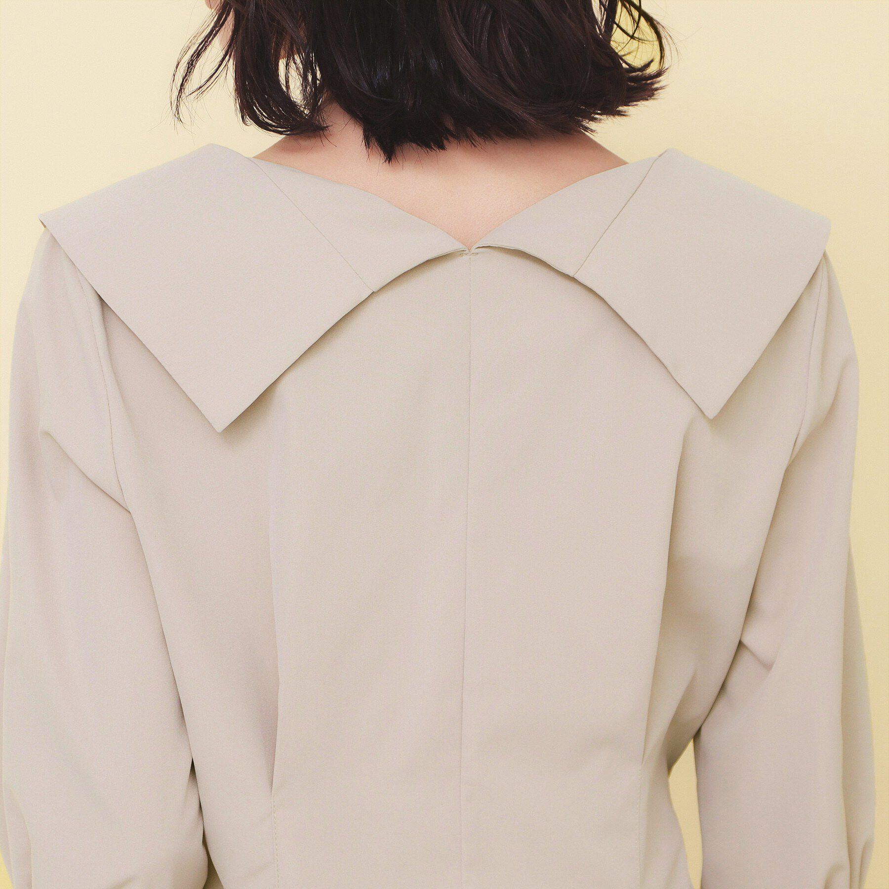 index「カシュクールタックシャツ【洗濯機OK/ストレッチ】」|シャツ・ブラウス|