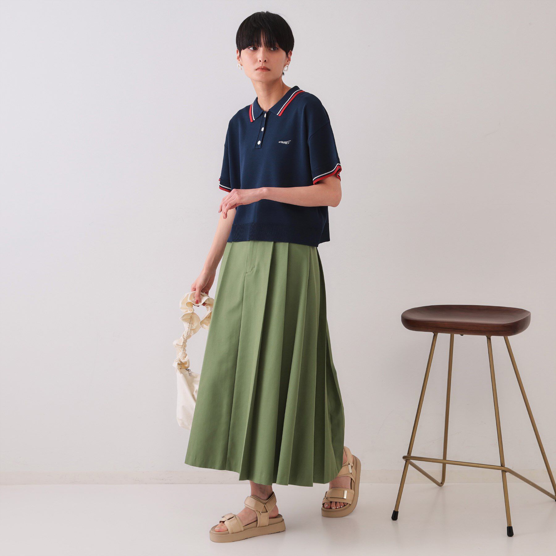 OPAQUE.CLIP「厚底スポーティーサンダル」|サンダル|