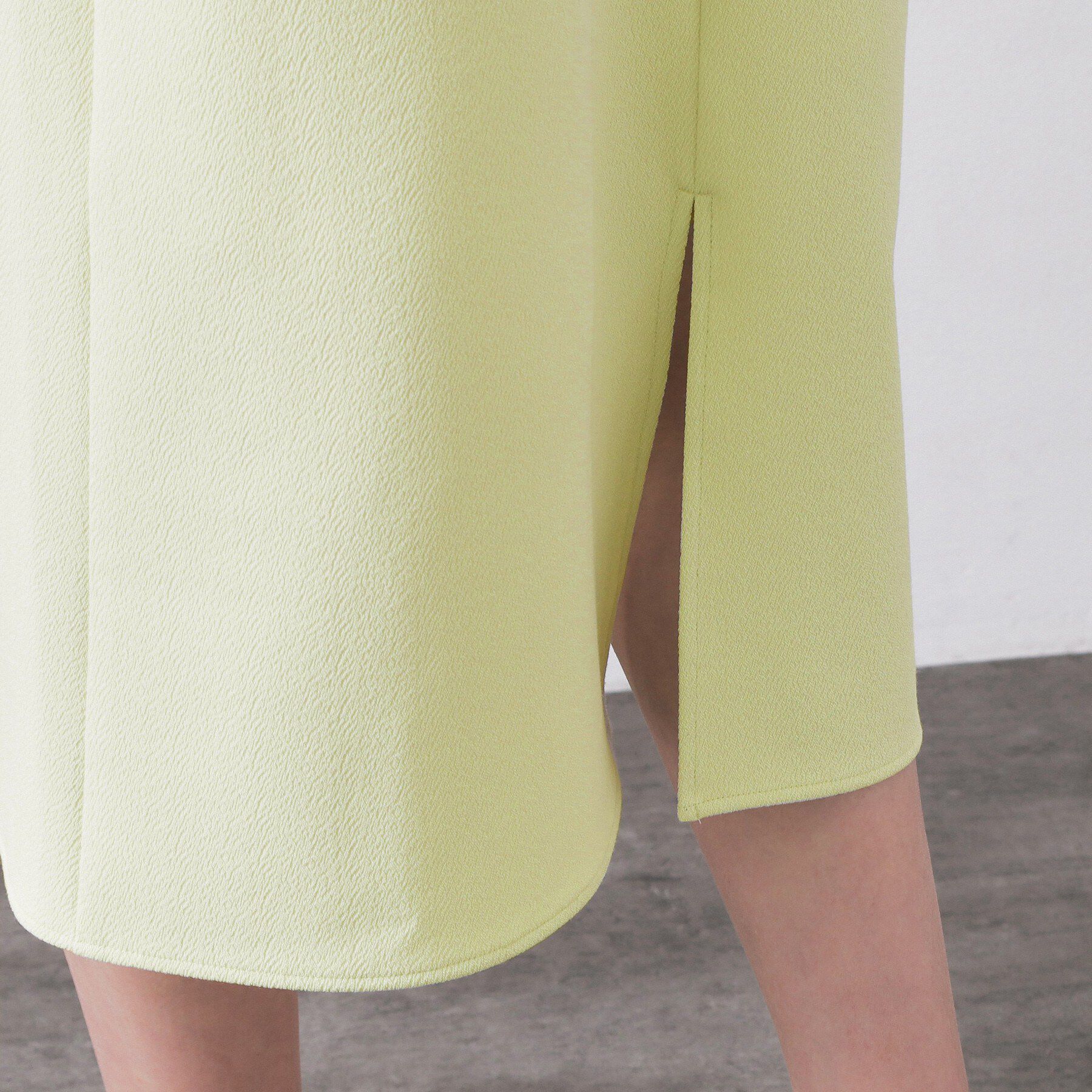 OPAQUE.CLIP「タックデザインAラインワンピース【洗濯機OK】」|ワンピース|