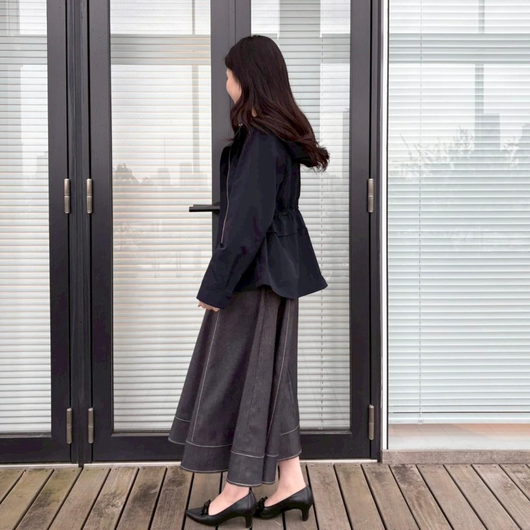 Couture broach「【撥水・洗える】愛されマンパ」|ブルゾン・スタジャン|