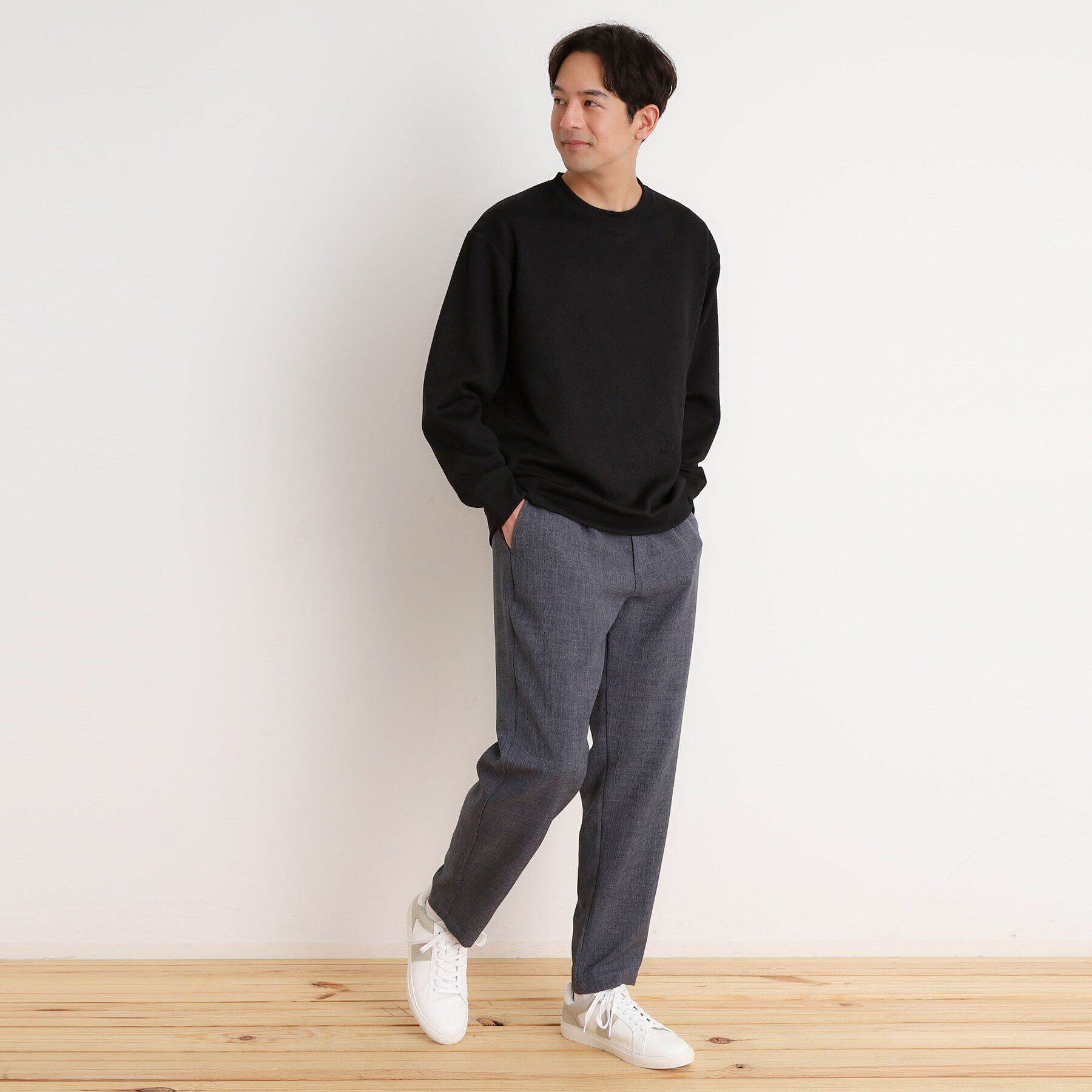 THE SHOP TK「リンクススウェットプルオーバー」|パーカー|