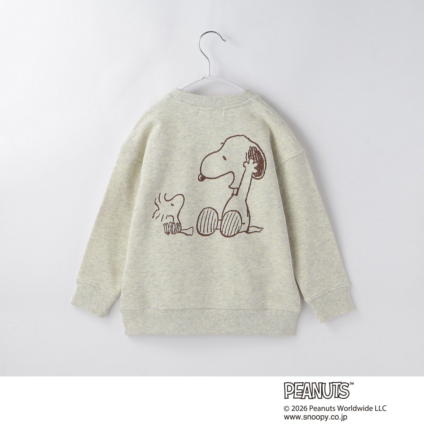 THE SHOP TK「【110－160】PEANUTS ／ ピーナッツ スヌーピーミニ裏毛スウェット」|その他|