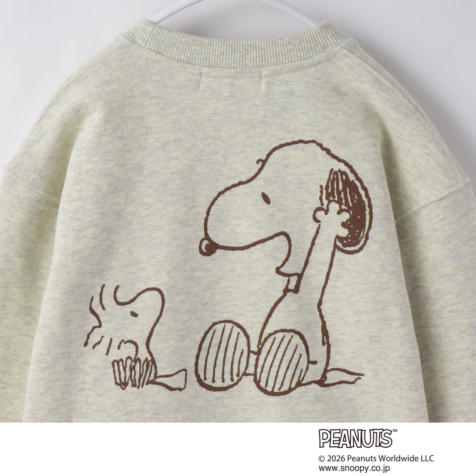 THE SHOP TK「【110－160】PEANUTS ／ ピーナッツ スヌーピーミニ裏毛スウェット」|その他|