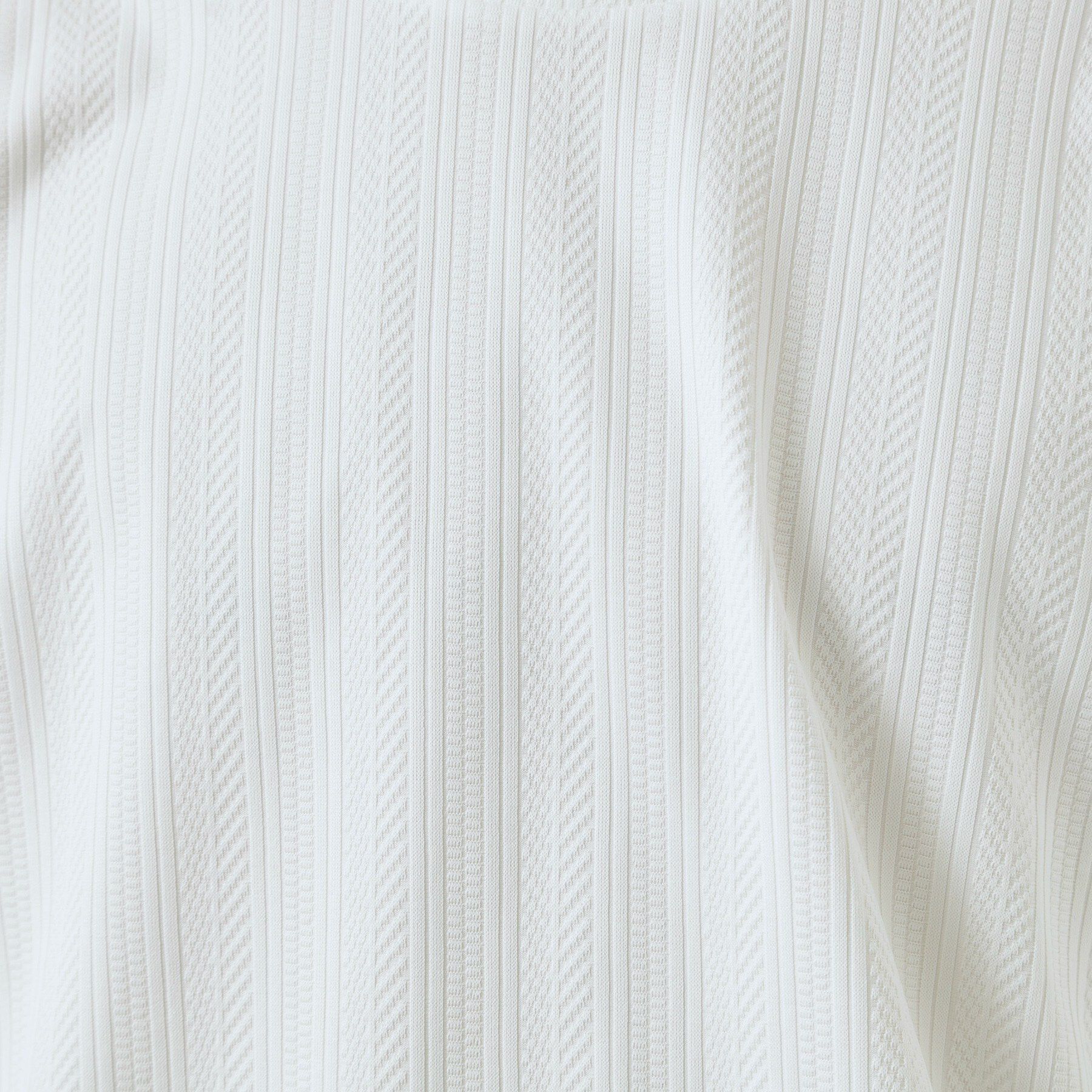 THE SHOP TK「【程よく品のある着こなし】ジャカード フェイクレイヤード長袖Tシャツ 洗濯機OK」|Tシャツ・カットソー|