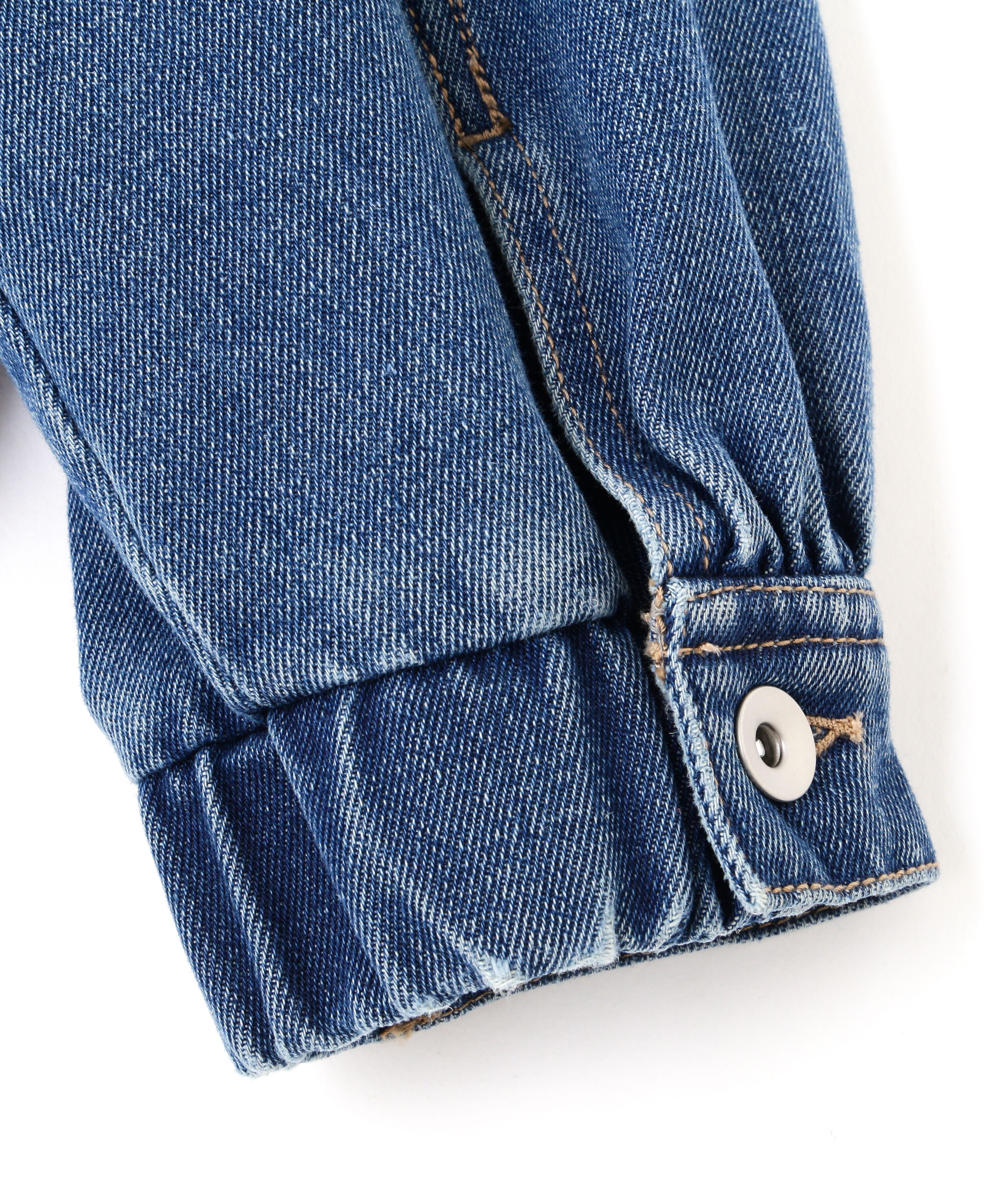  「オーバーサイズデニムジャケット」|ブルゾン・スタジャン|