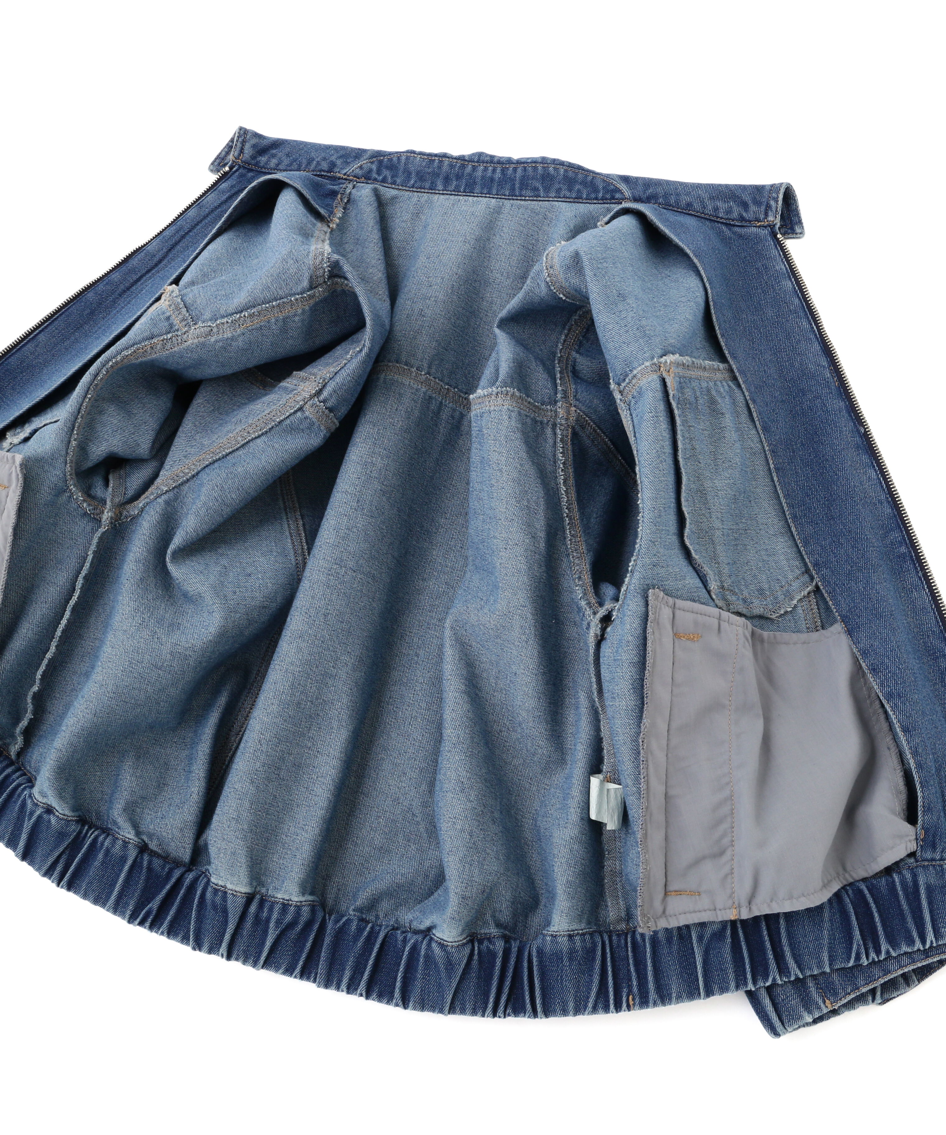  「オーバーサイズデニムジャケット」|ブルゾン・スタジャン|