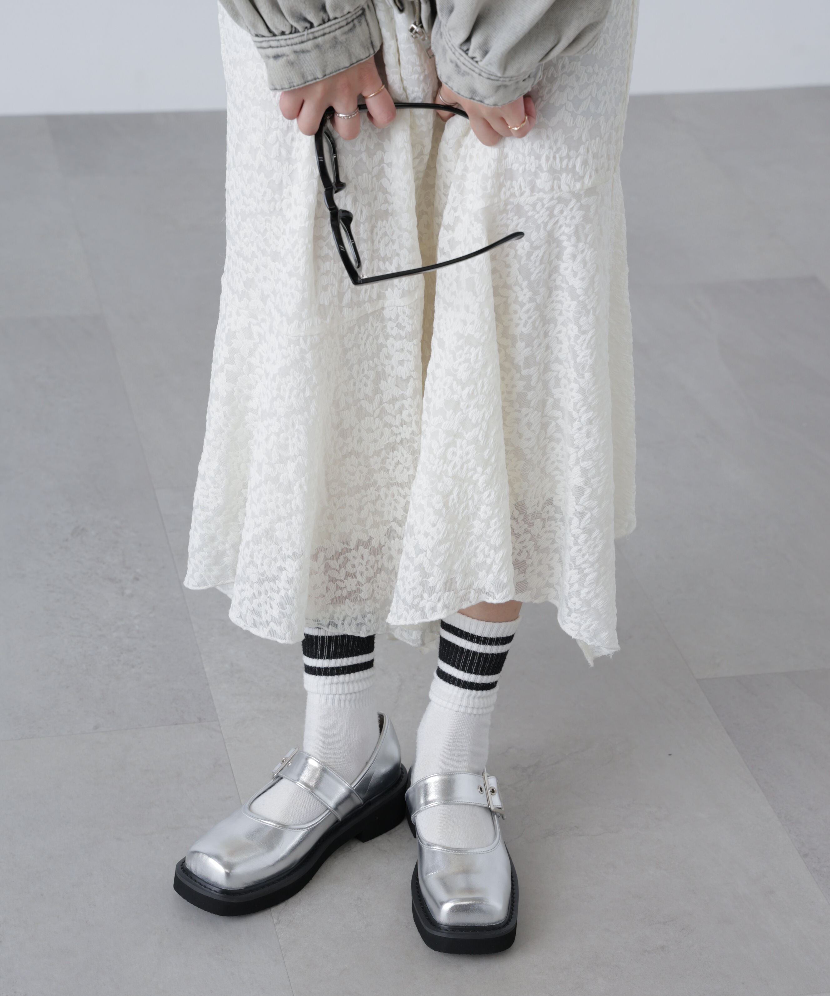  「スクエアメリージェーン」|その他|シルバー