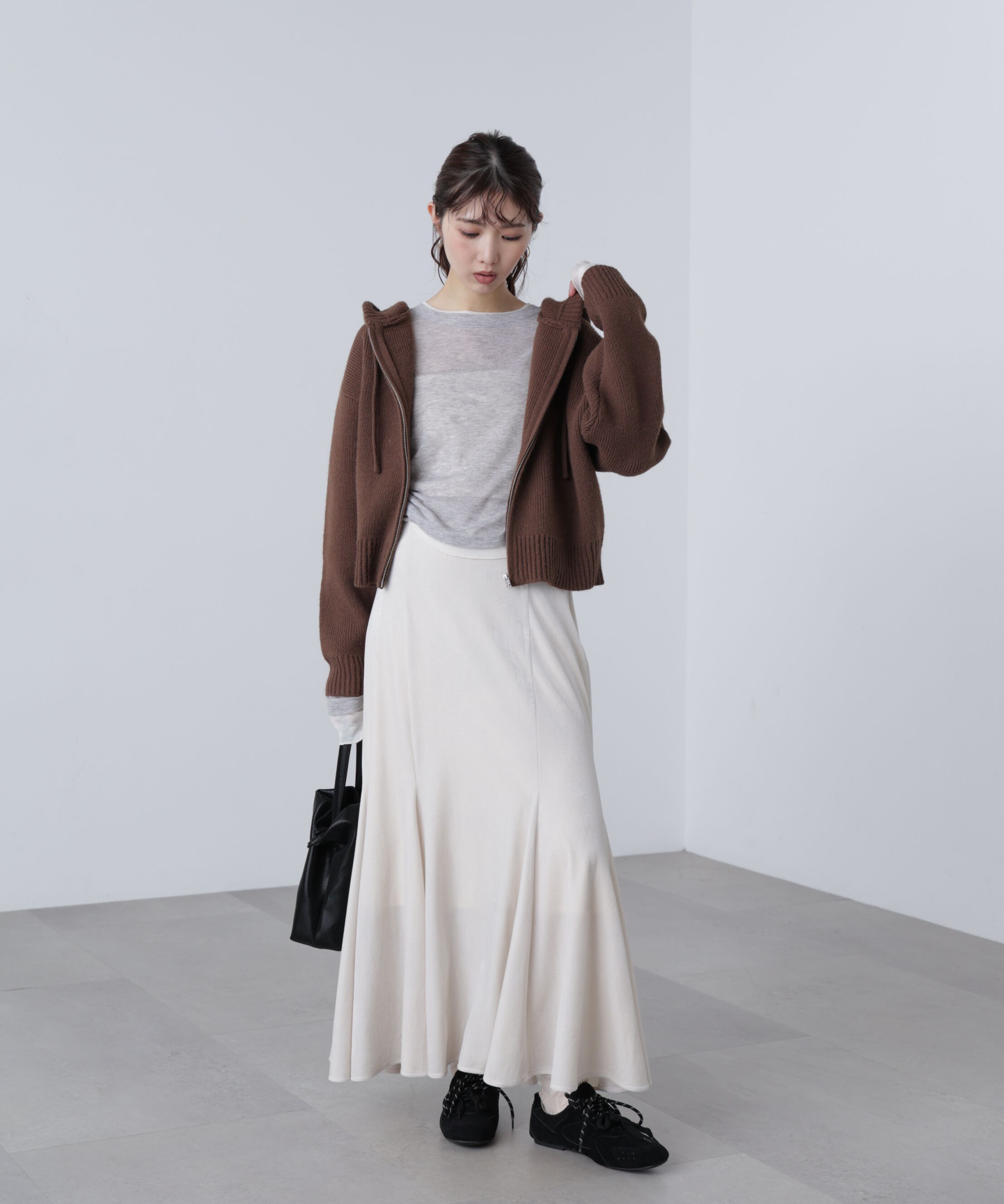  「ベロアマーメイドスカート」|スカート|