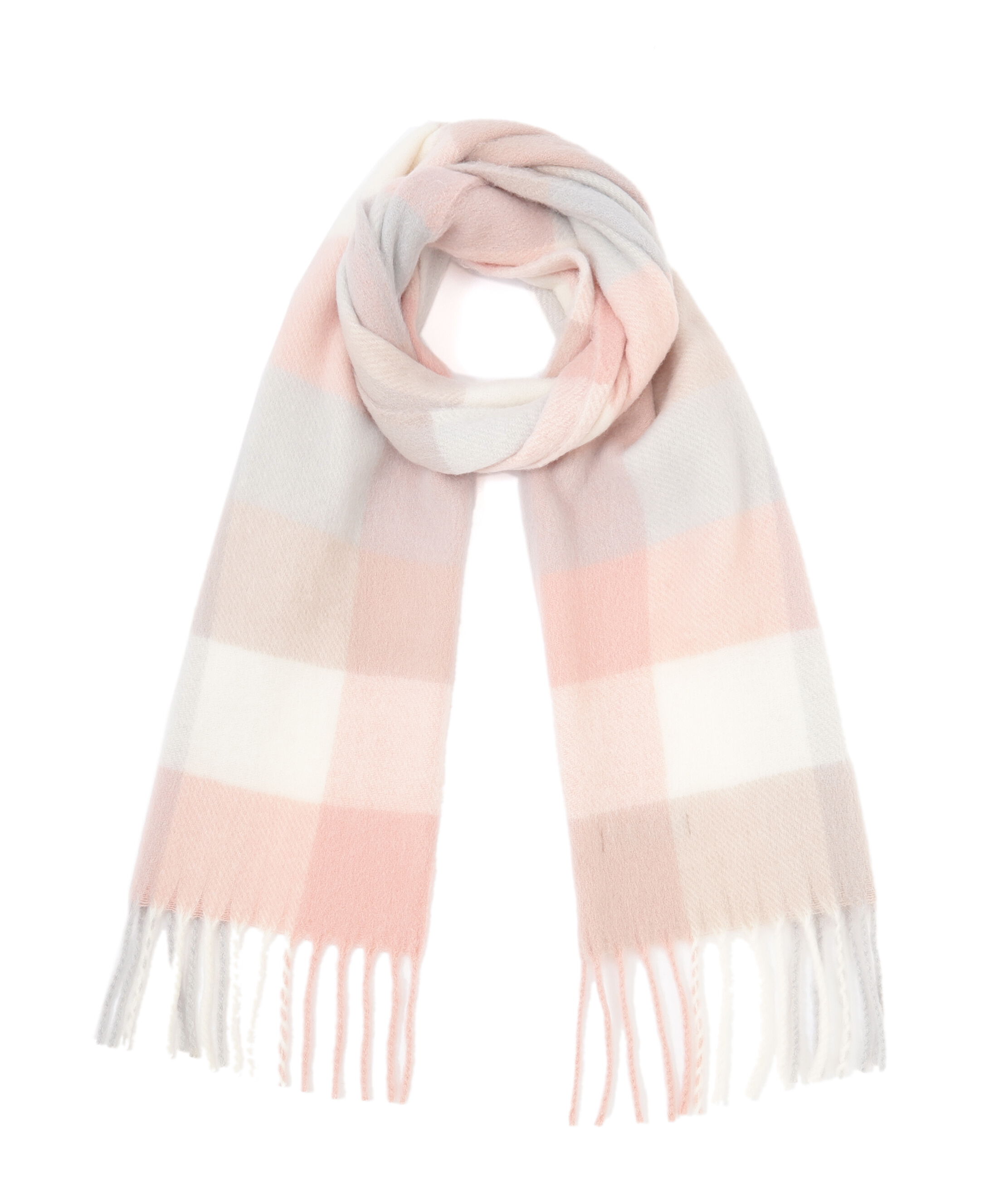  「ブロックチェックストール」|バンダナ・スカーフ|