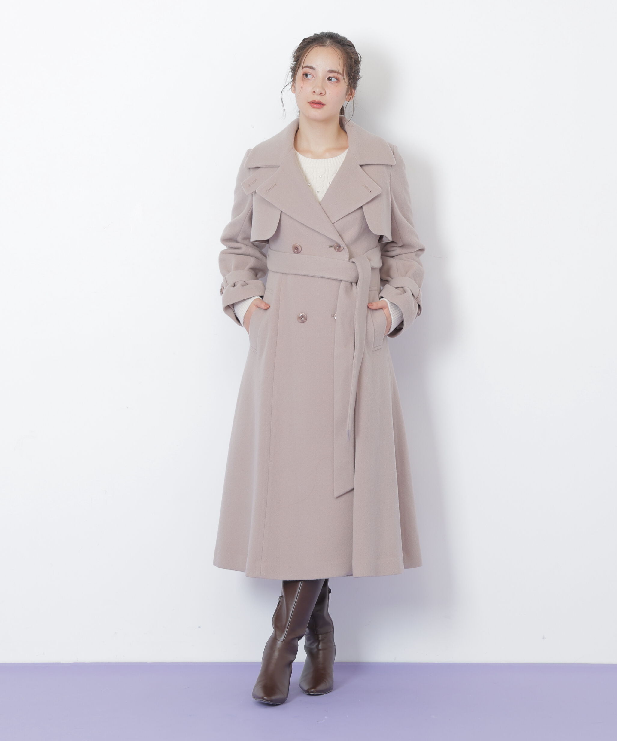  「ウールレディトレンチコート」|その他|