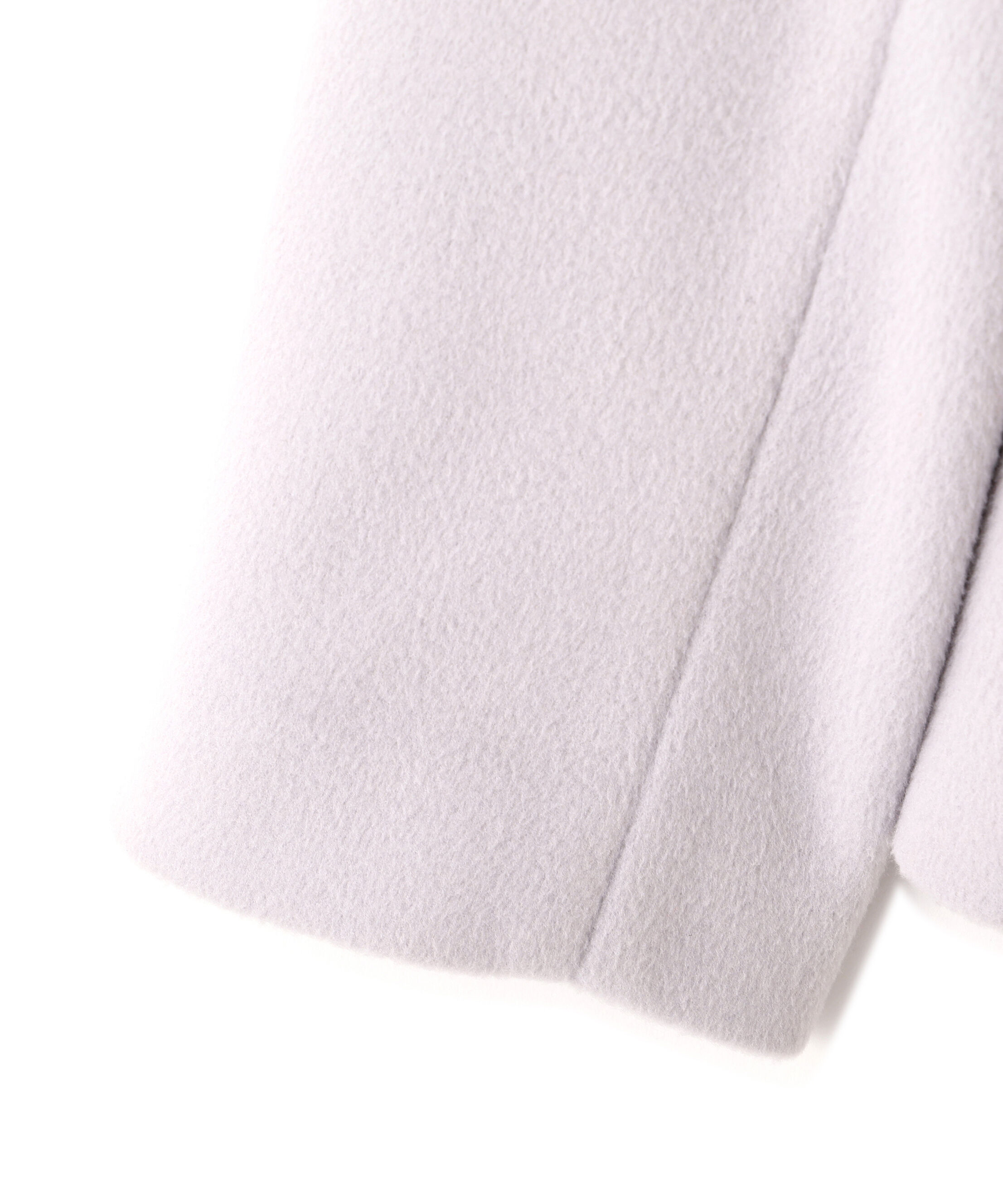  「ビジュー釦ビッグカラーショートコート」|その他|