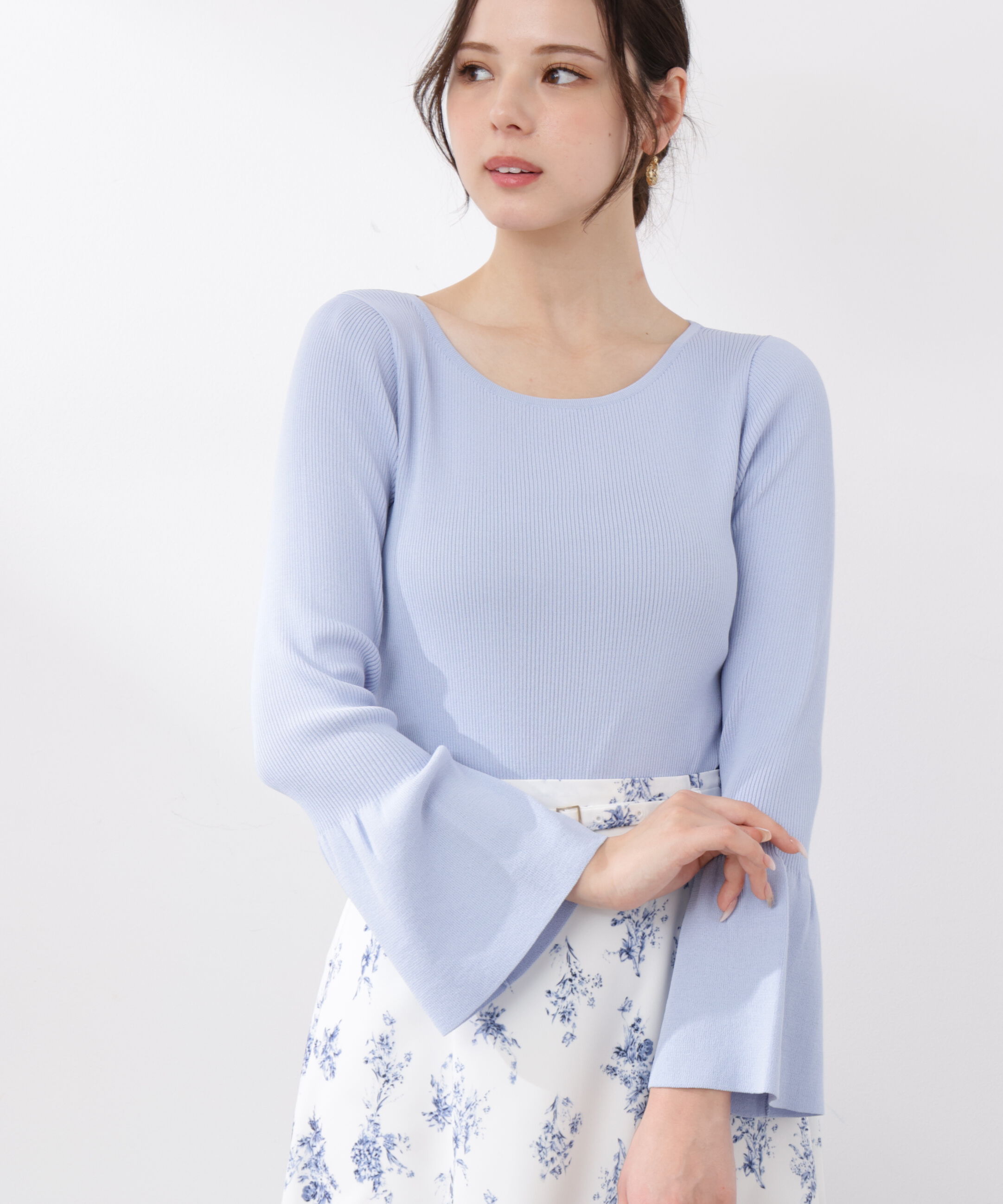 PROPORTION BODY DRESSING「フォルムスリーブニット　26SS」|ニット・セーター|