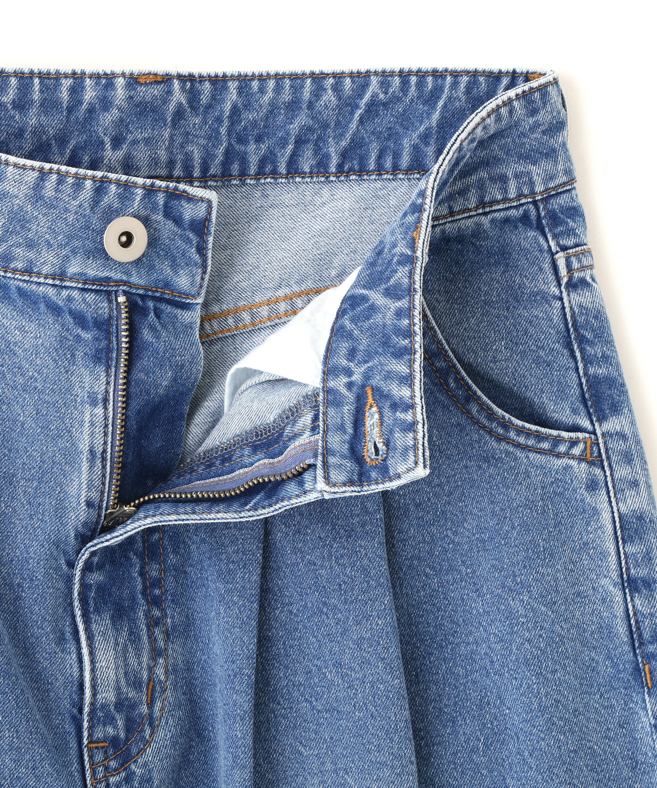 PROPORTION BODY DRESSING「〈a/mie〉ハイウエストタックバギーパンツ 26SS」|その他|