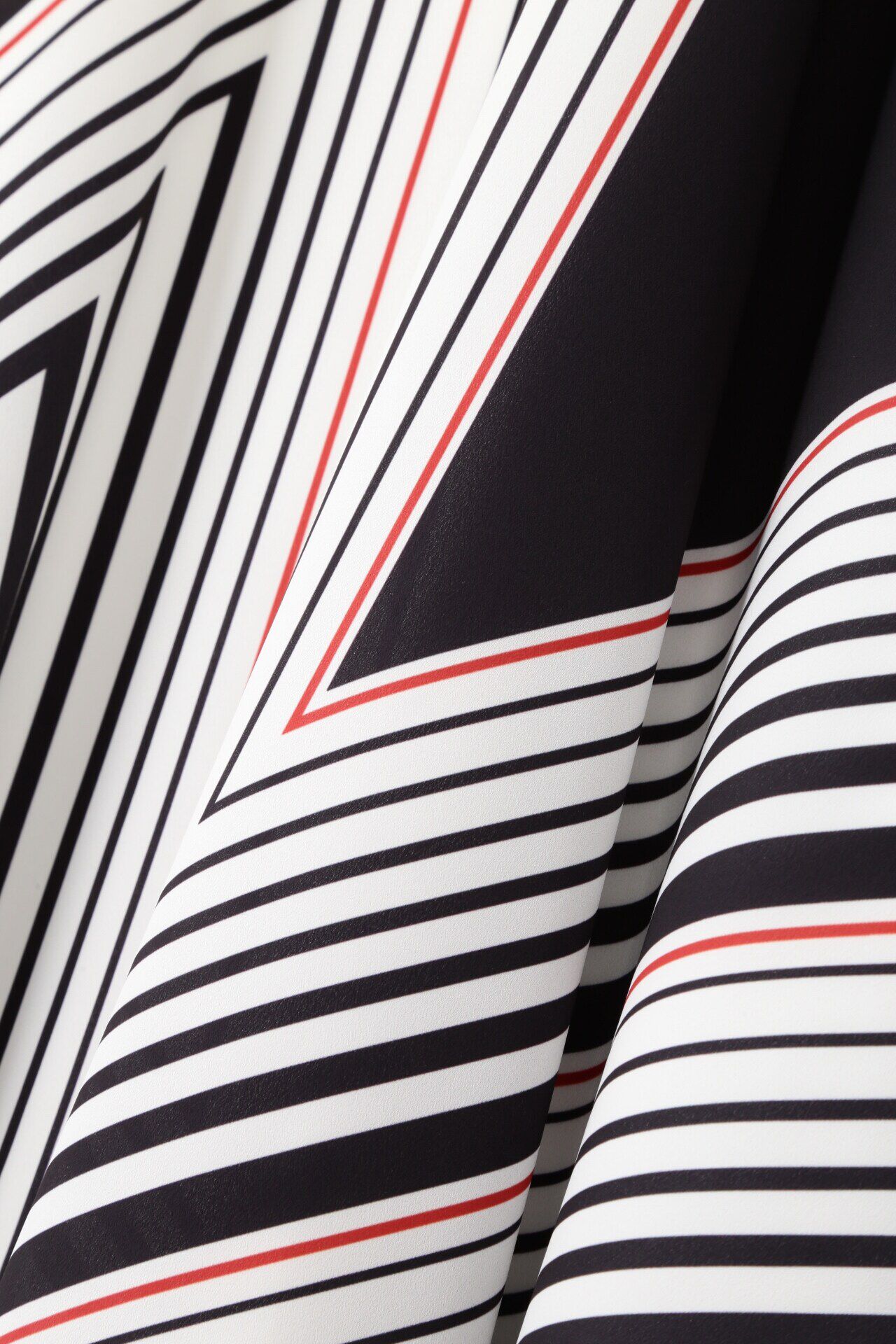  「◆トライアングルボーダープリントスカート」|スカート|