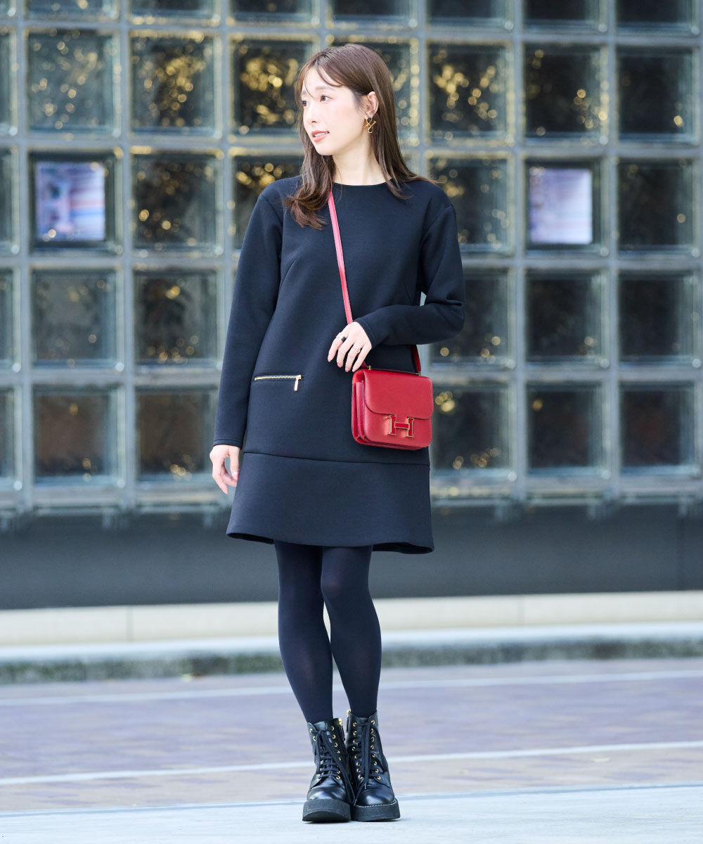  「◆ダンボールニットミニワンピース」|ワンピース|