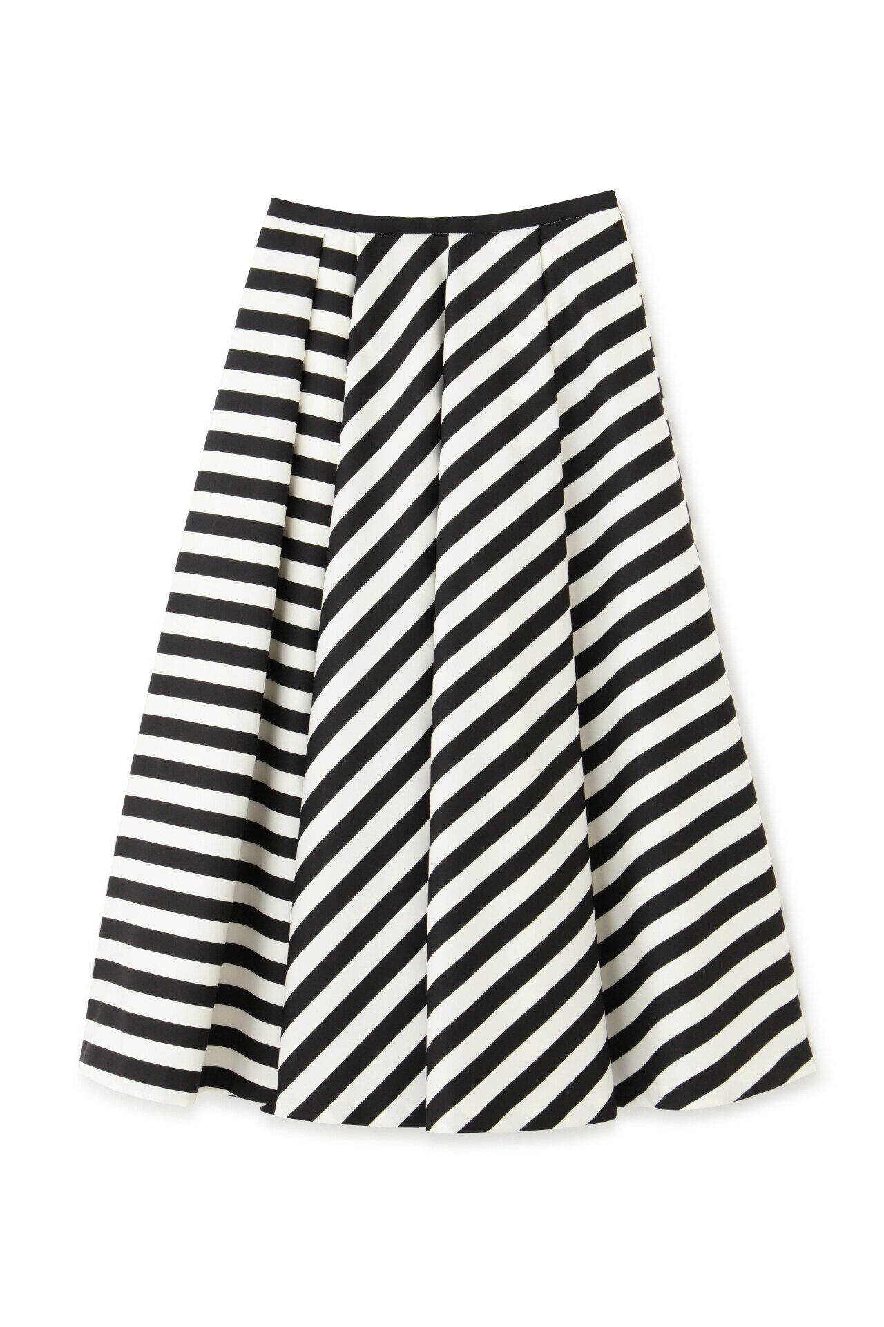  「ストライププリントスカート」|スカート|