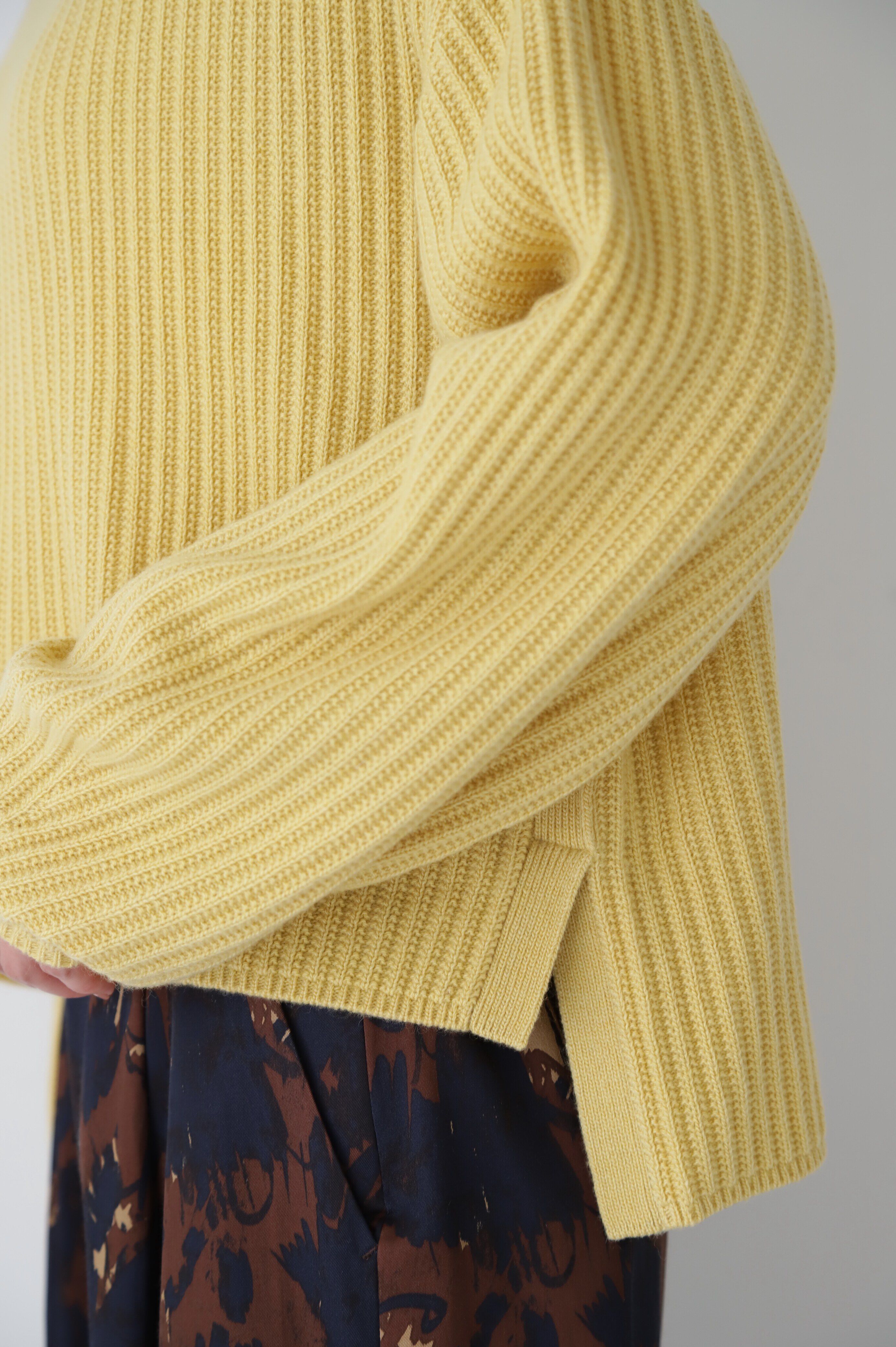  「◆ミドルゲージ地柄ニット」|ニット・セーター|