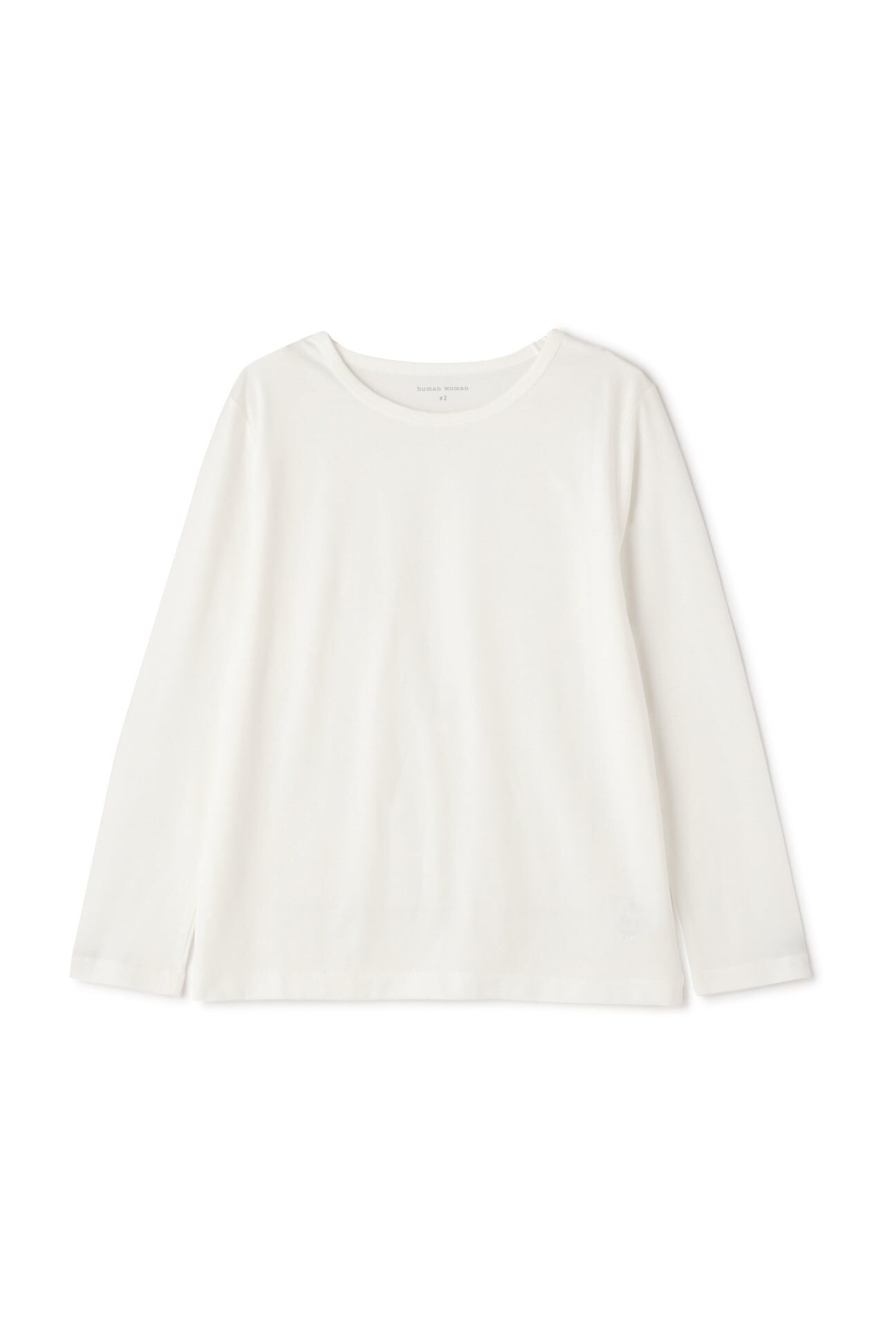  「オーガニック綿天竺長袖Ｔシャツ」|Tシャツ・カットソー|