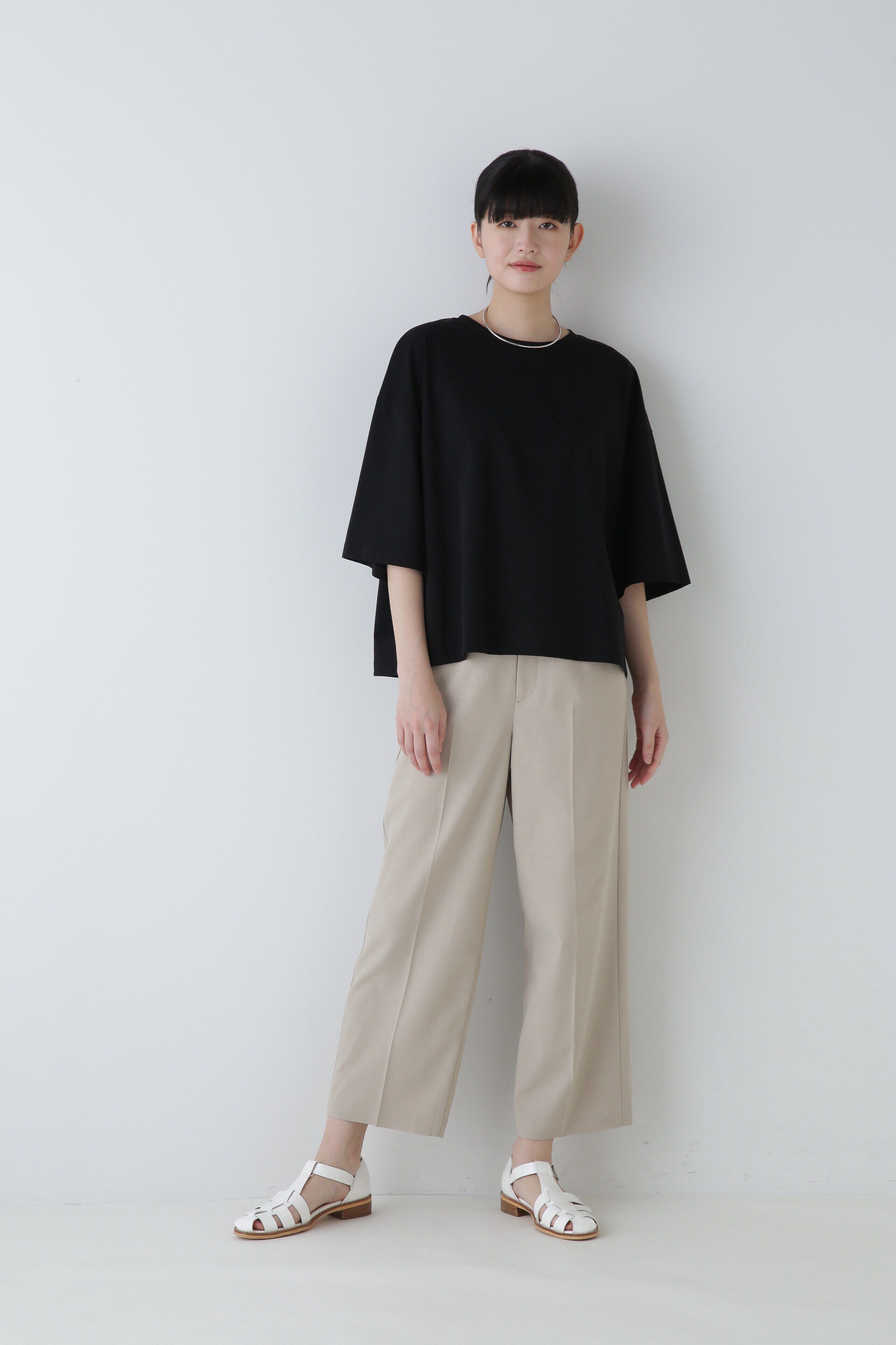  「◆Ｃ／ＰＥハイゲージプレーティング天竺カットソー」|Tシャツ・カットソー|