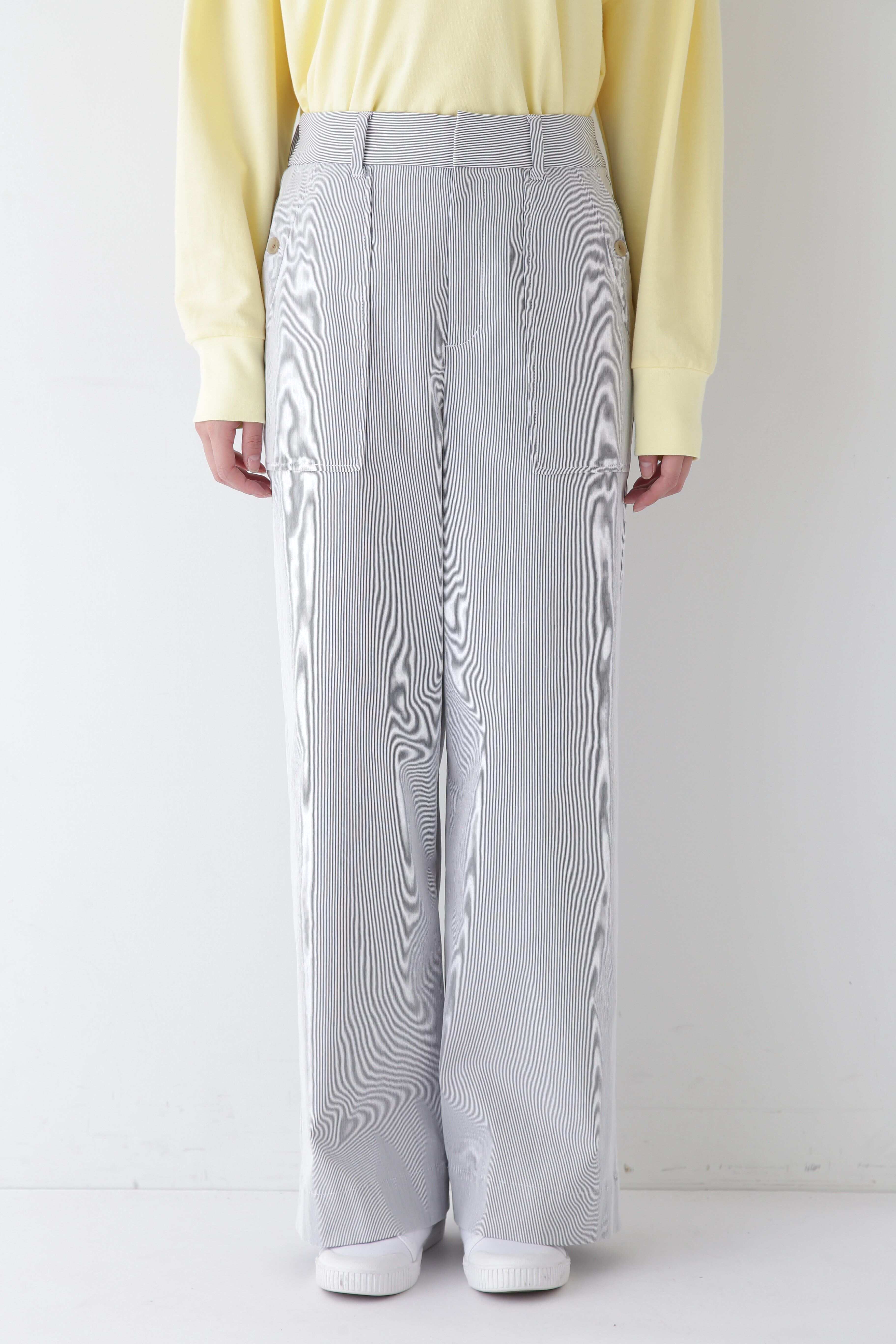  「◆コードストレッチベイカーセミワイドパンツ」|その他|