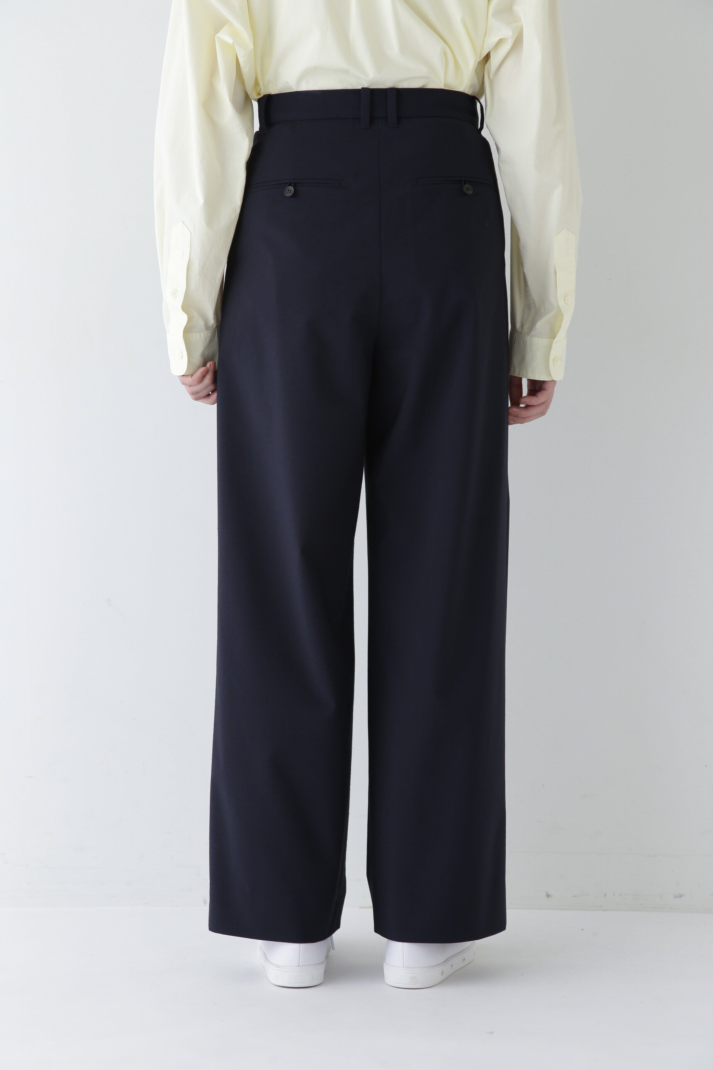  「◆Ｐレーヨン麻ポプリンマーベルトセミワイドパンツ」|その他|