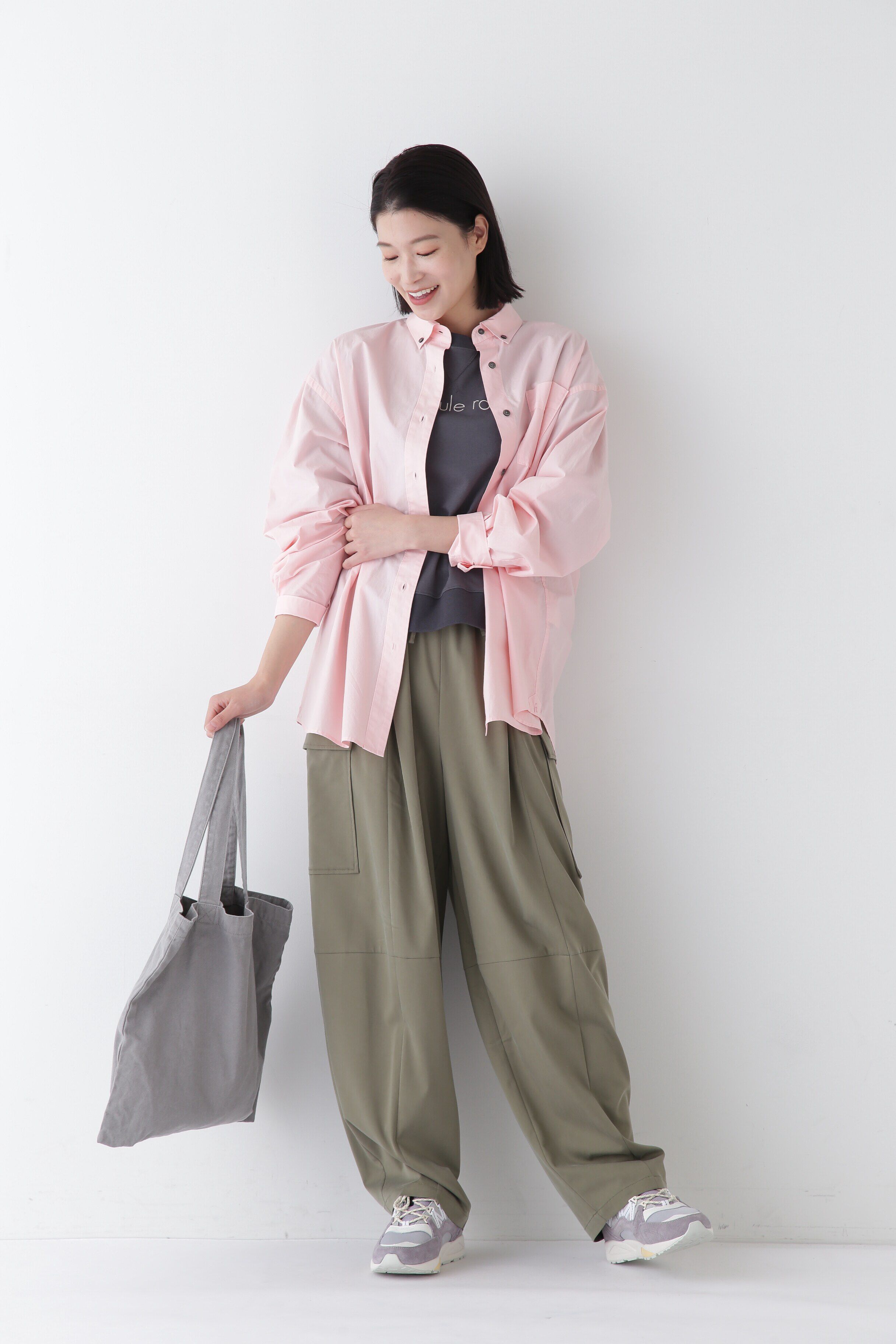  「◆キュプラポリエステル フィブリルサテンストレッチパンツ」|その他|