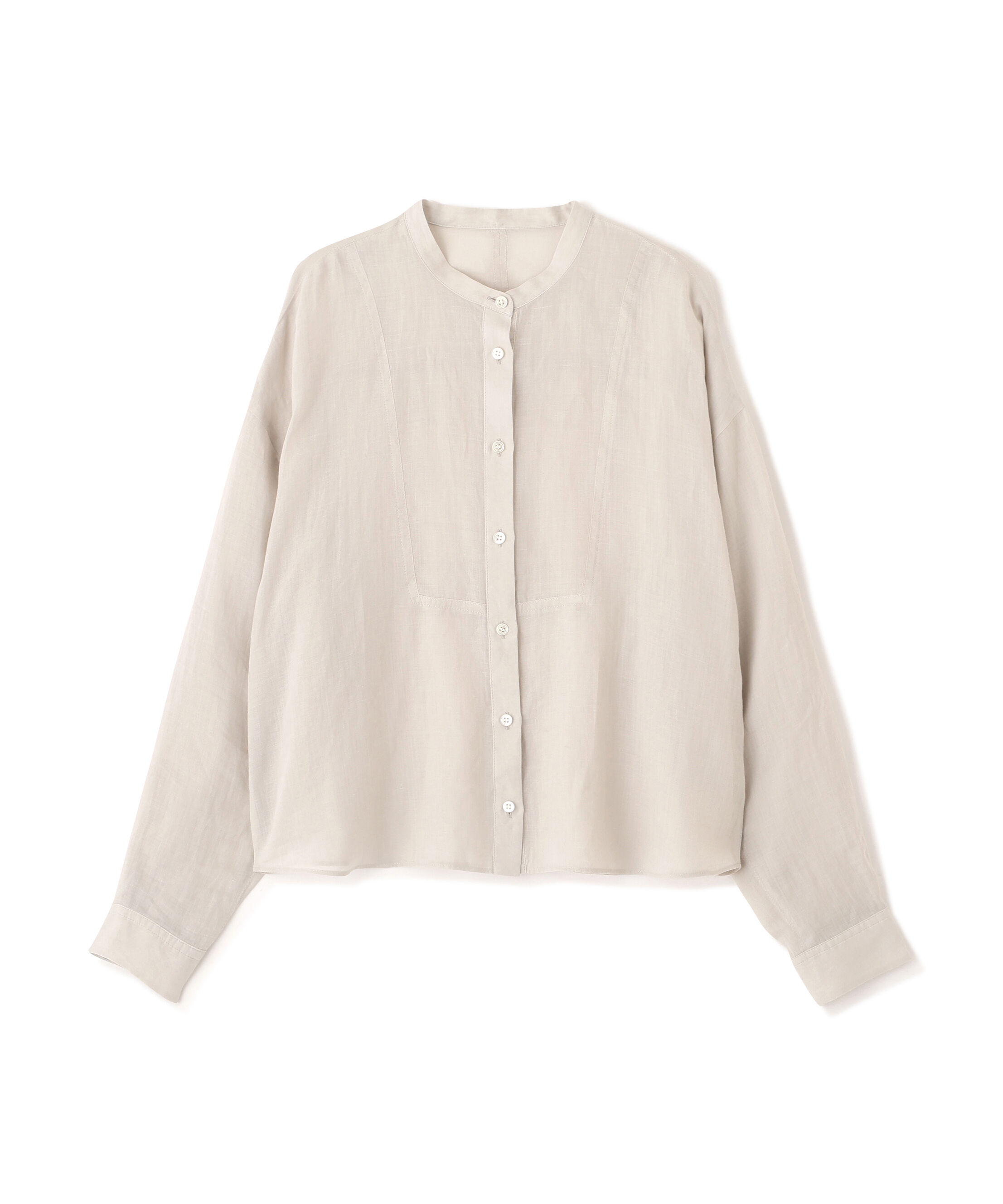  「《名品 / 洗える / 4カラー展開》ラミーボザムシャツブラウス」|シャツ・ブラウス|