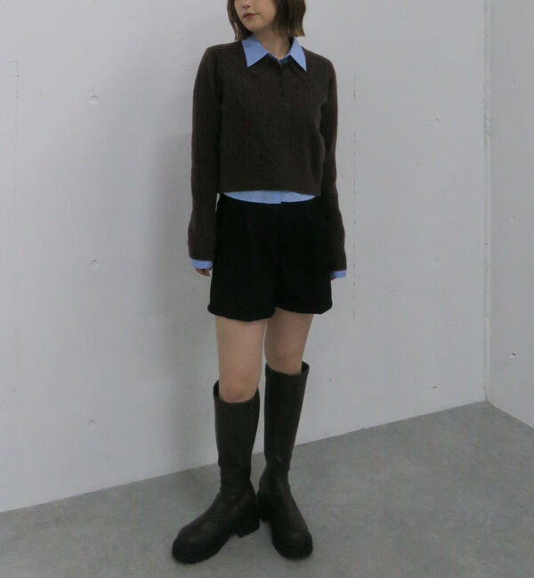 archives「ベルト付ツイードショートパンツ」|その他|